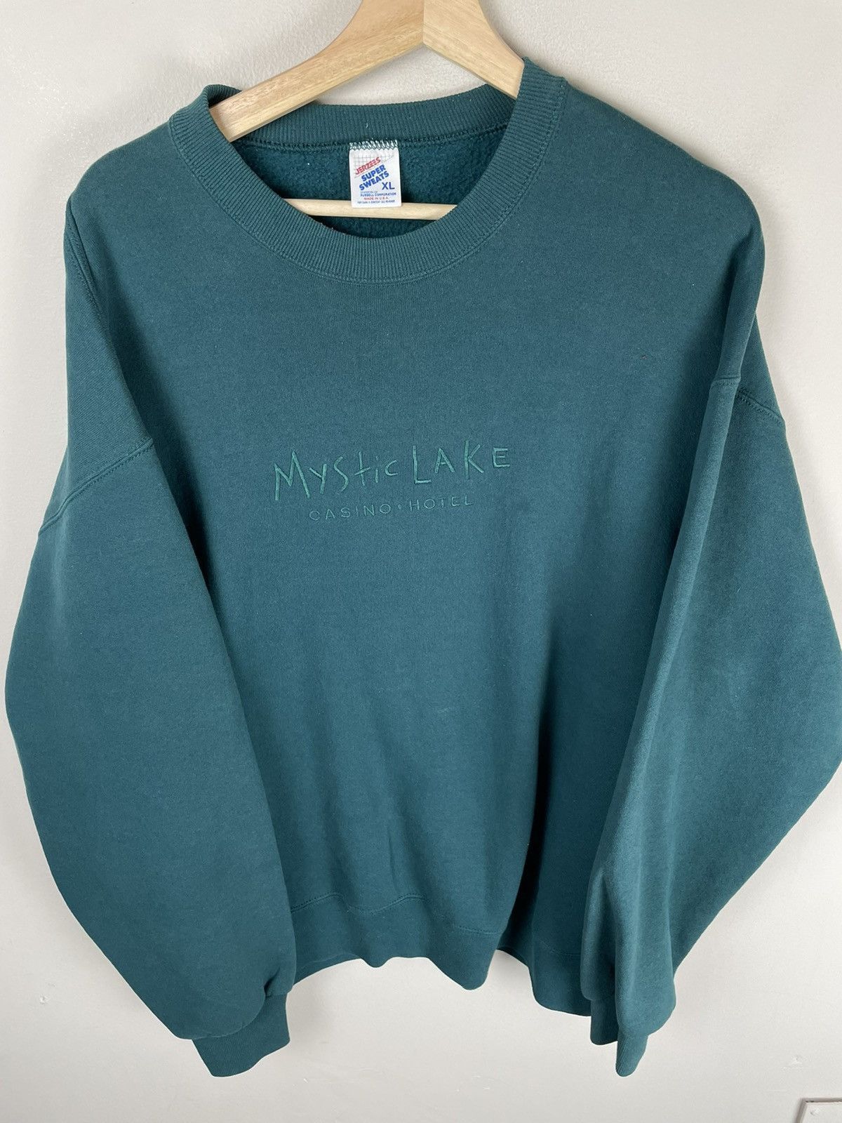 Vintage Vintage Crewneck Mystic Lake Gamblers Crewneck Size US XL / EU 56 / 4 - 3 Thumbnail