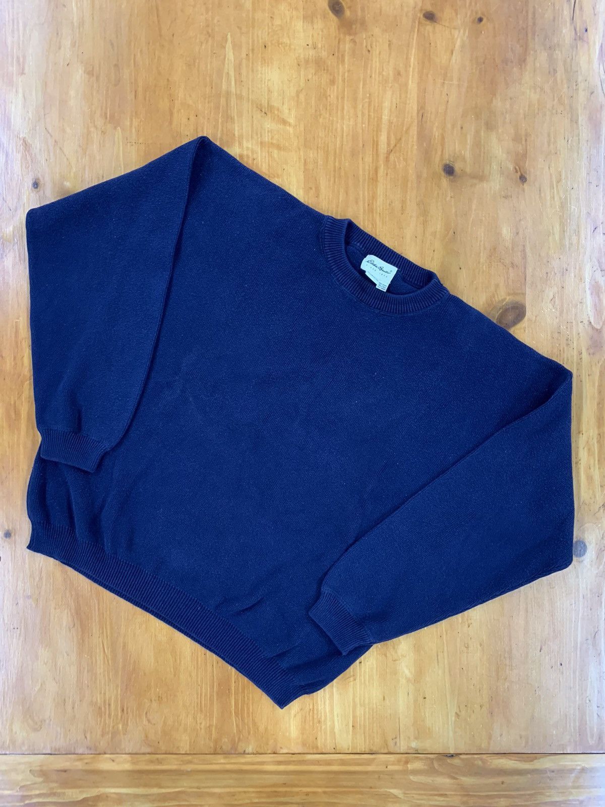 Eddie Bauer Vintage Eddie Bauer Navy Knit Sweater Size US XL / EU 56 / 4 - 4 Thumbnail