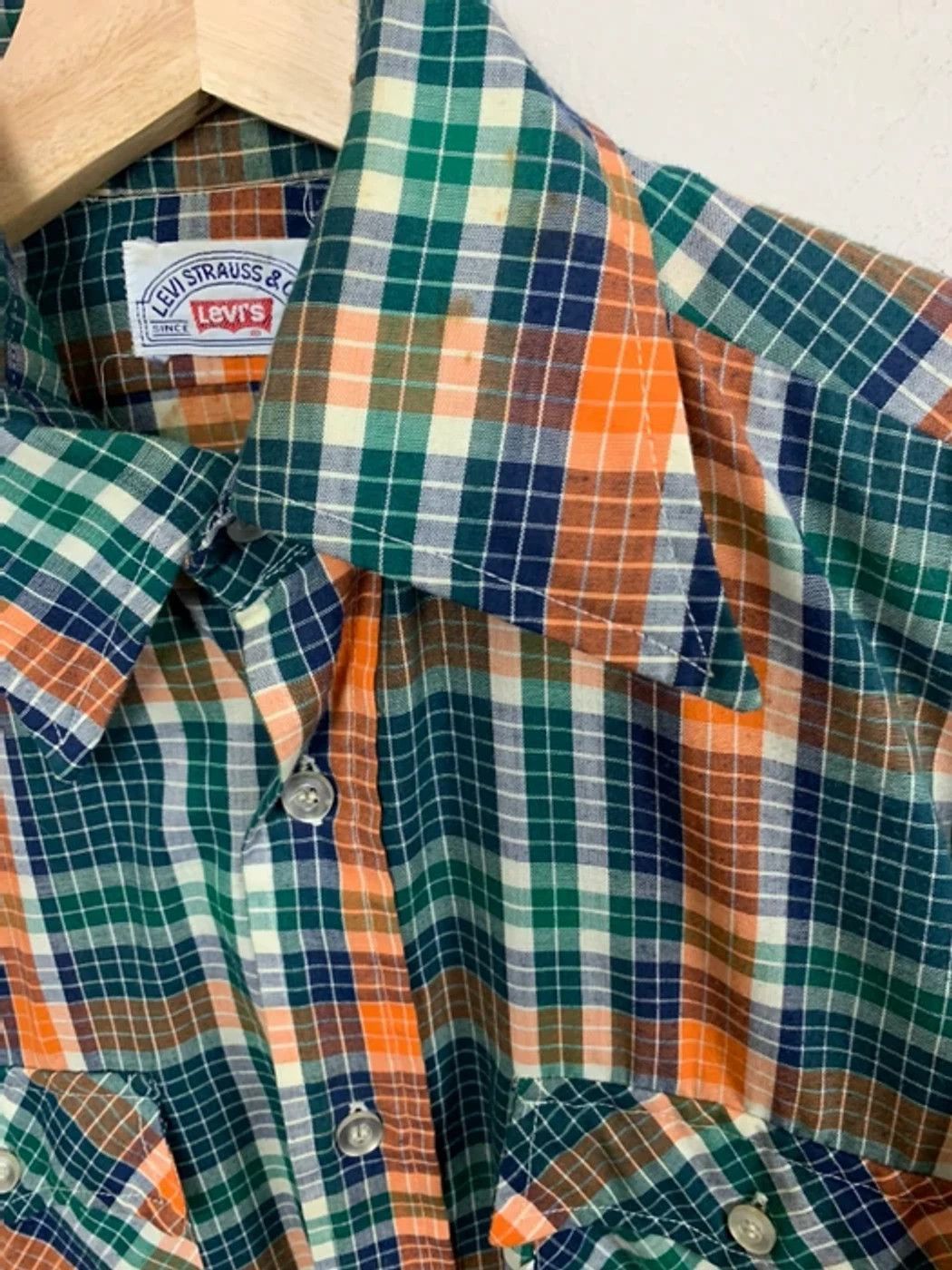 Levi's × Vintage Vintage 1980s Levi's Miami Button-up Shirt Size US M / EU 48-50 / 2 - 4 Thumbnail