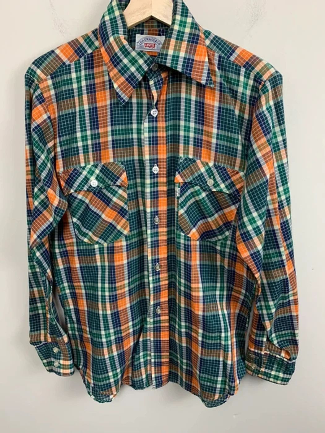 Levi's × Vintage Vintage 1980s Levi's Miami Button-up Shirt Size US M / EU 48-50 / 2 - 3 Thumbnail
