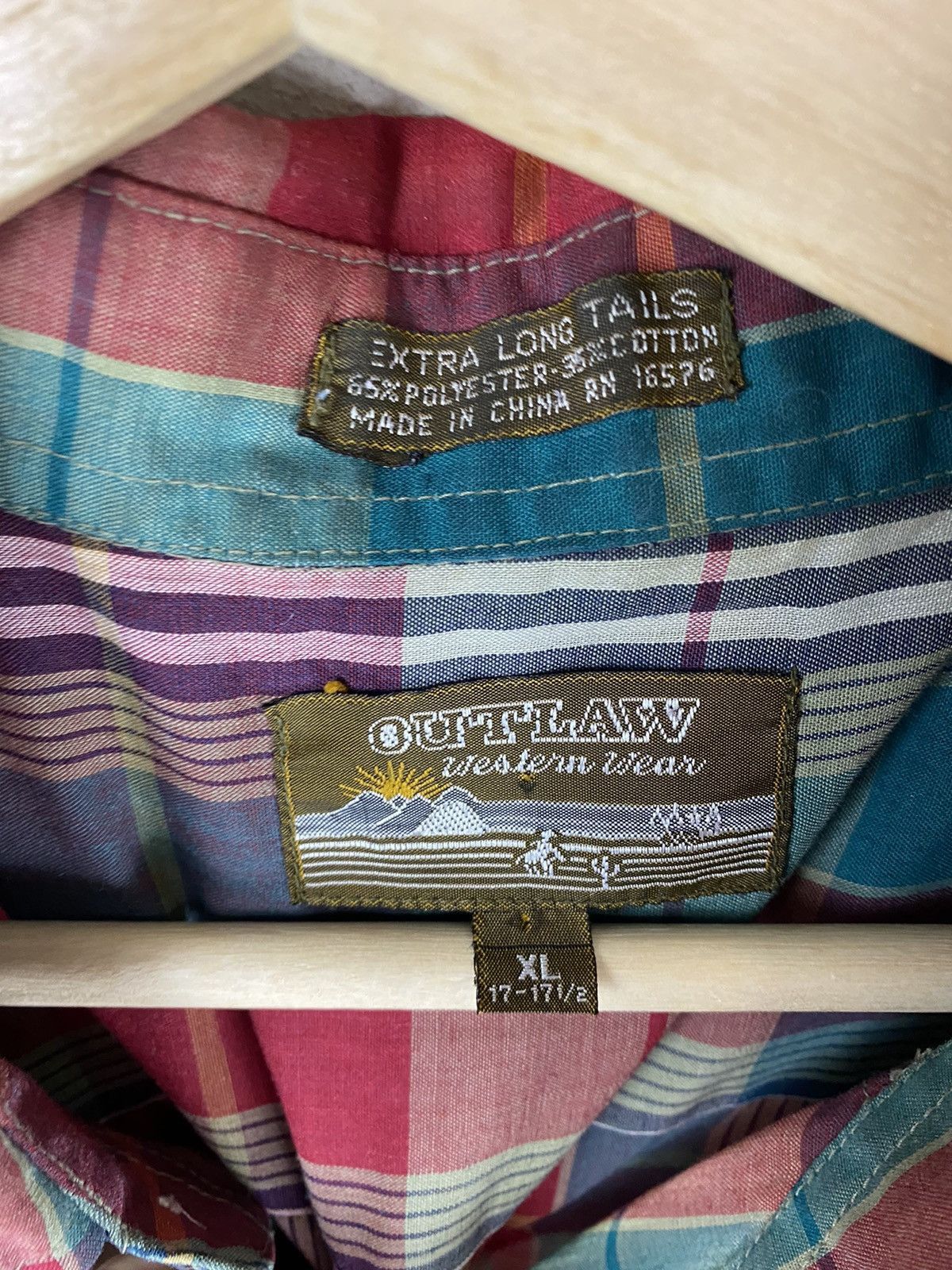 Vintage Vintage Desert Grass Western Wear Button Up Size US XL / EU 56 / 4 - 2 Thumbnail