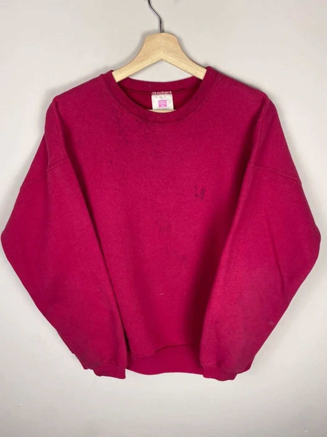 Vintage Vintage Crewneck 90s Blank Vintage Sweatshirt Size US L / EU 52-54 / 3 - 2 Thumbnail