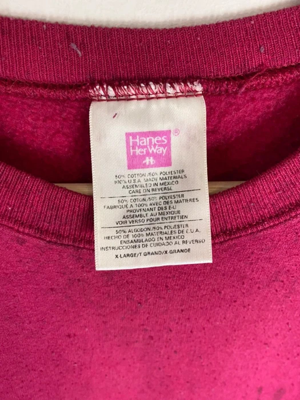 Vintage Vintage Crewneck 90s Blank Vintage Sweatshirt Size US L / EU 52-54 / 3 - 4 Thumbnail