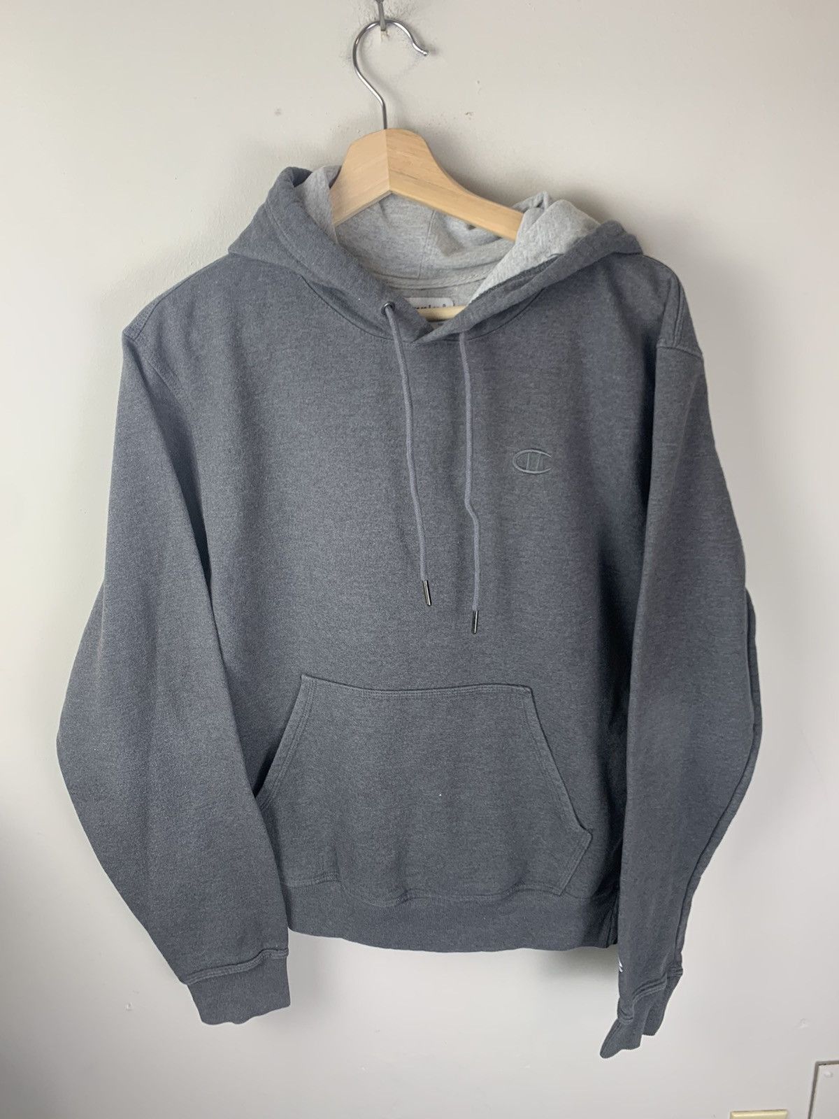 Champion × Vintage Vintage Crewneck Champion Tonal C Logo Hoodie Size US S / EU 44-46 / 1 - 2 Thumbnail