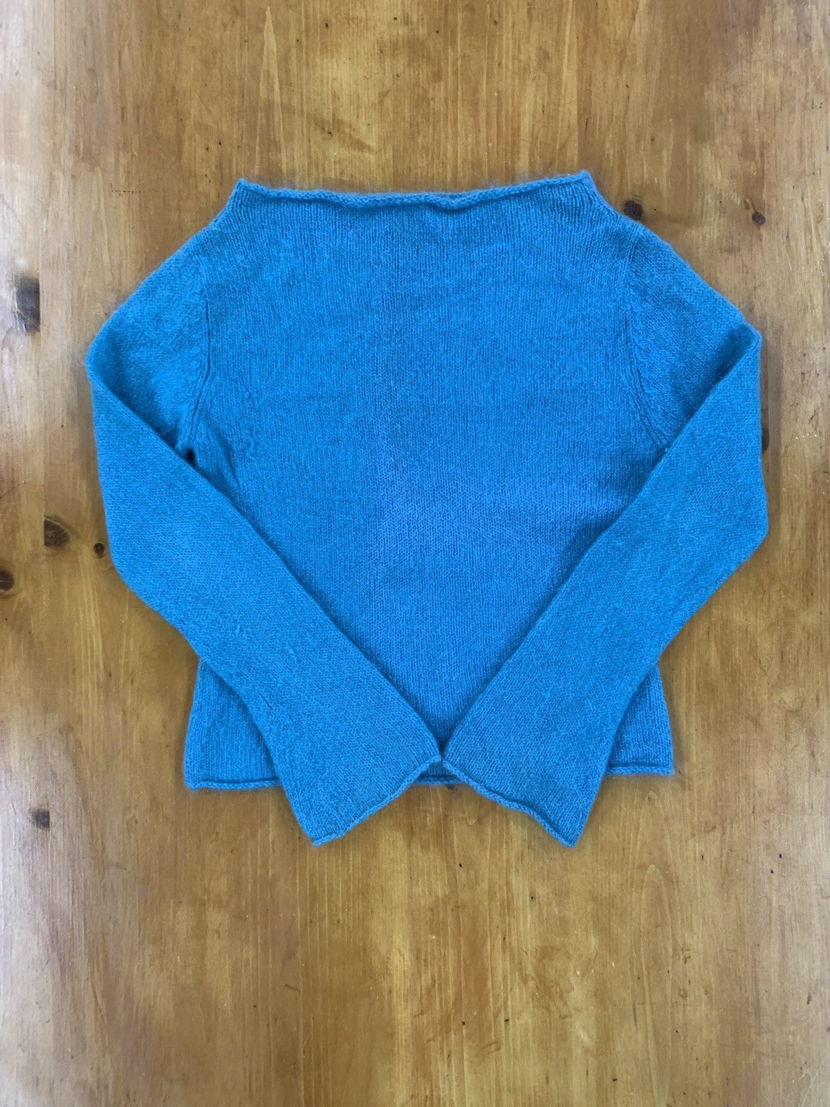 Vintage Vintage Mohair Wide Neck Sweater Size US S / EU 44-46 / 1 - 3 Thumbnail