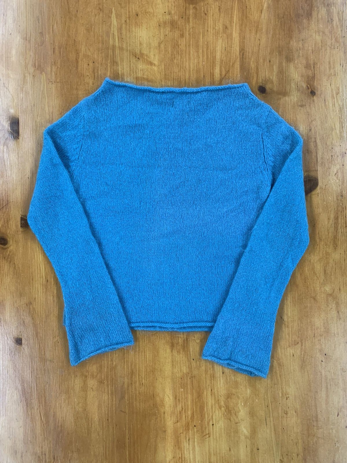 Vintage Vintage Mohair Wide Neck Sweater Size US S / EU 44-46 / 1 - 4 Thumbnail