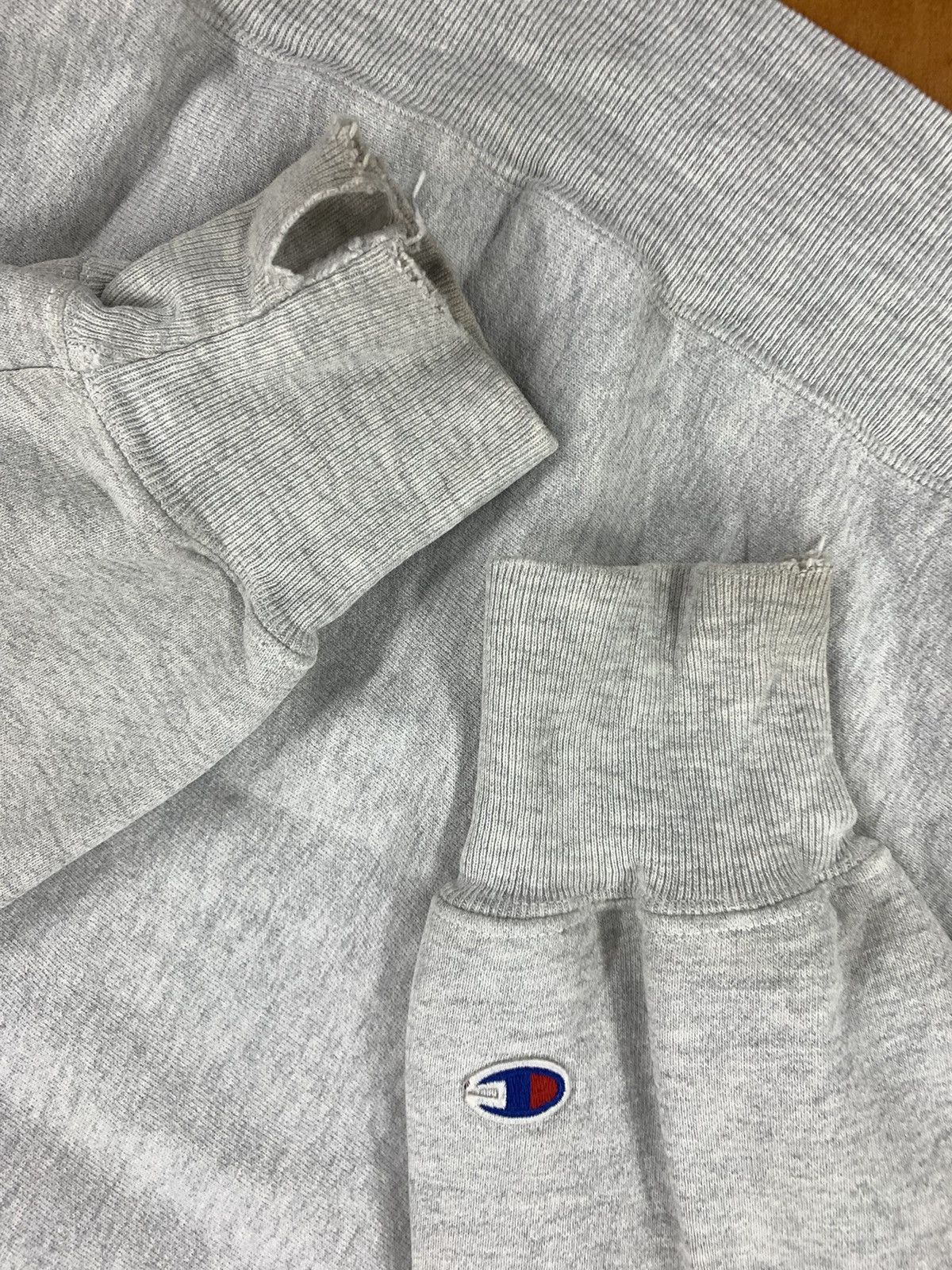 Champion × Vintage Vintage Crewneck Champion Reverse Weave Just Bare Uni Crewneck Size US XL / EU 56 / 4 - 3 Thumbnail