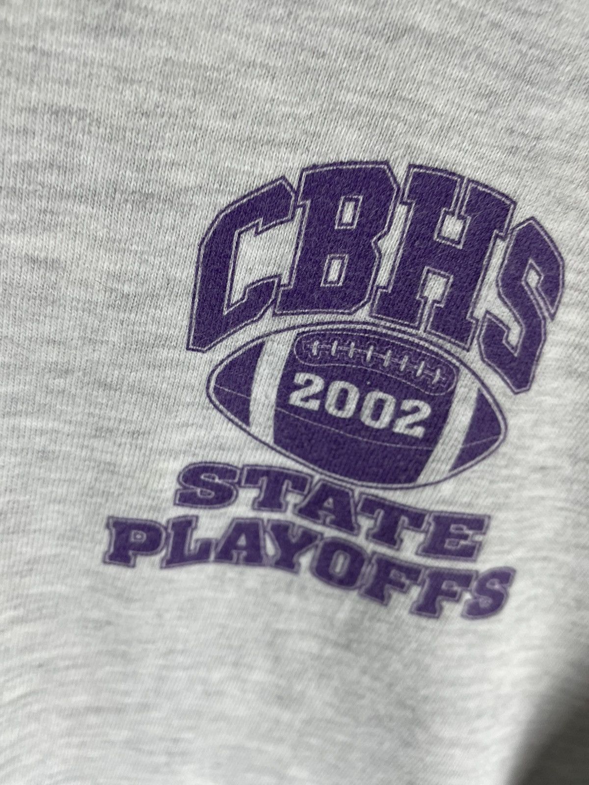 NFL × Vintage Vintage CBHS Football Grey Longsleeve Size US XXL / EU 58 / 5 - 4 Thumbnail