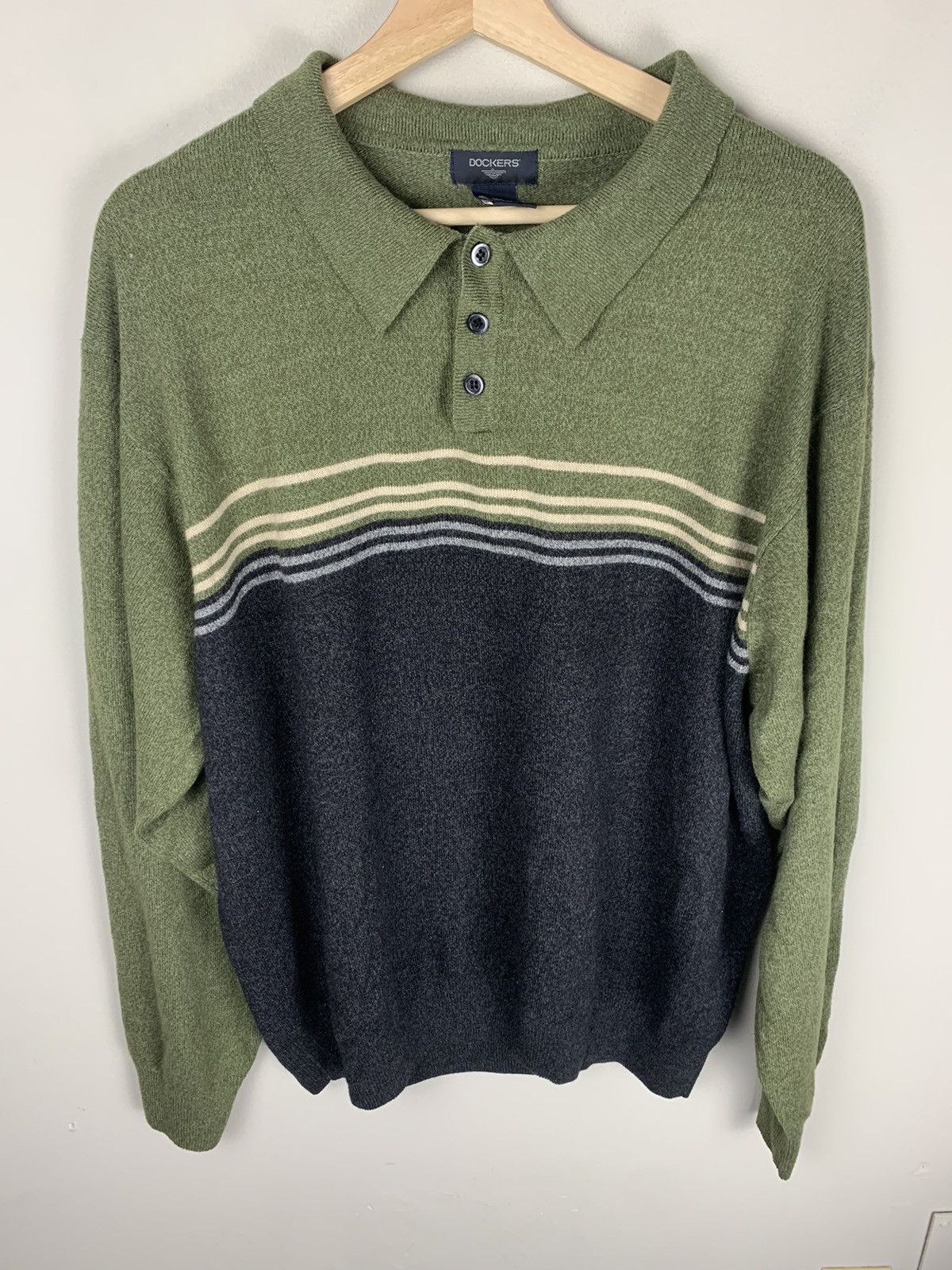 Vintage Vintage Striped Knit Rugby Size US XXL / EU 58 / 5 - 3 Thumbnail