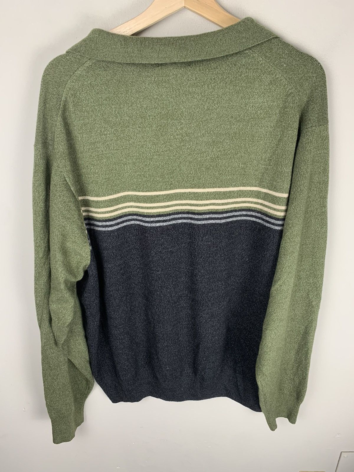 Vintage Vintage Striped Knit Rugby Size US XXL / EU 58 / 5 - 2 Thumbnail