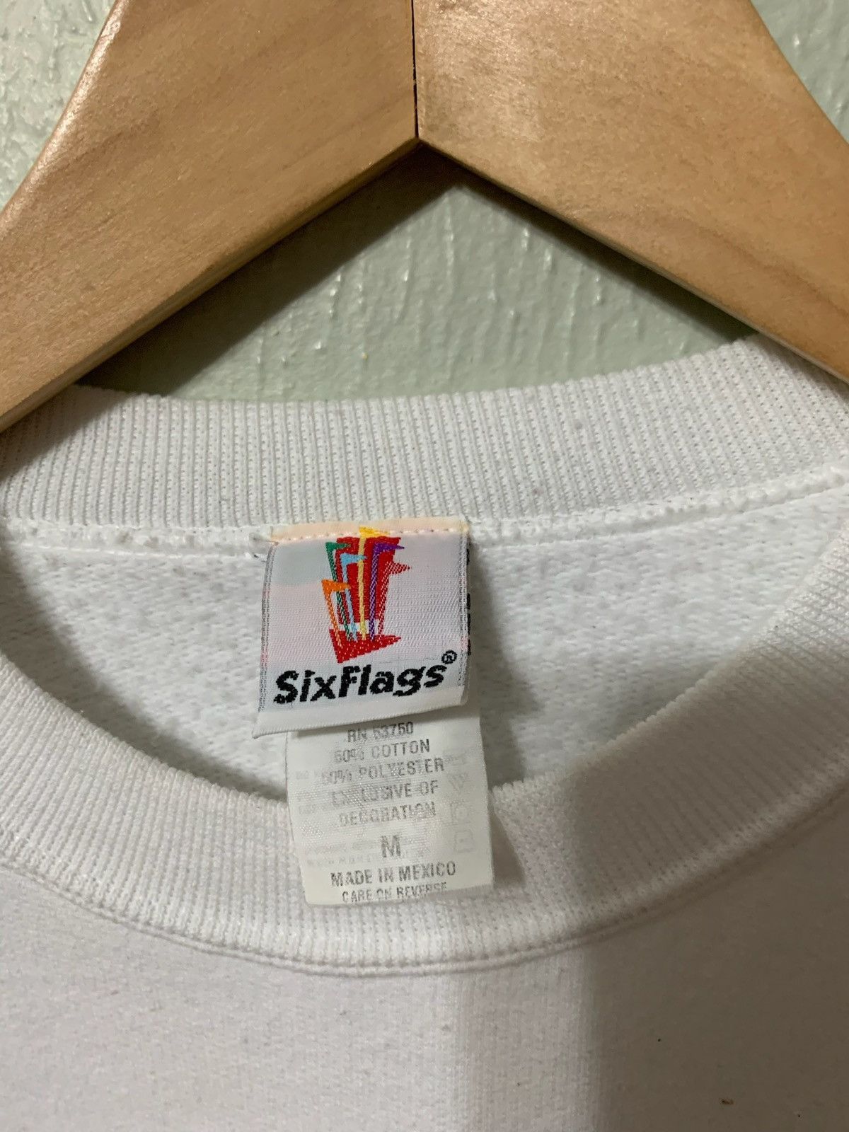 Vintage Vintage Crewneck 1990s Six Flags Great America Vintage Sweatshirt Size US M / EU 48-50 / 2 - 3 Thumbnail