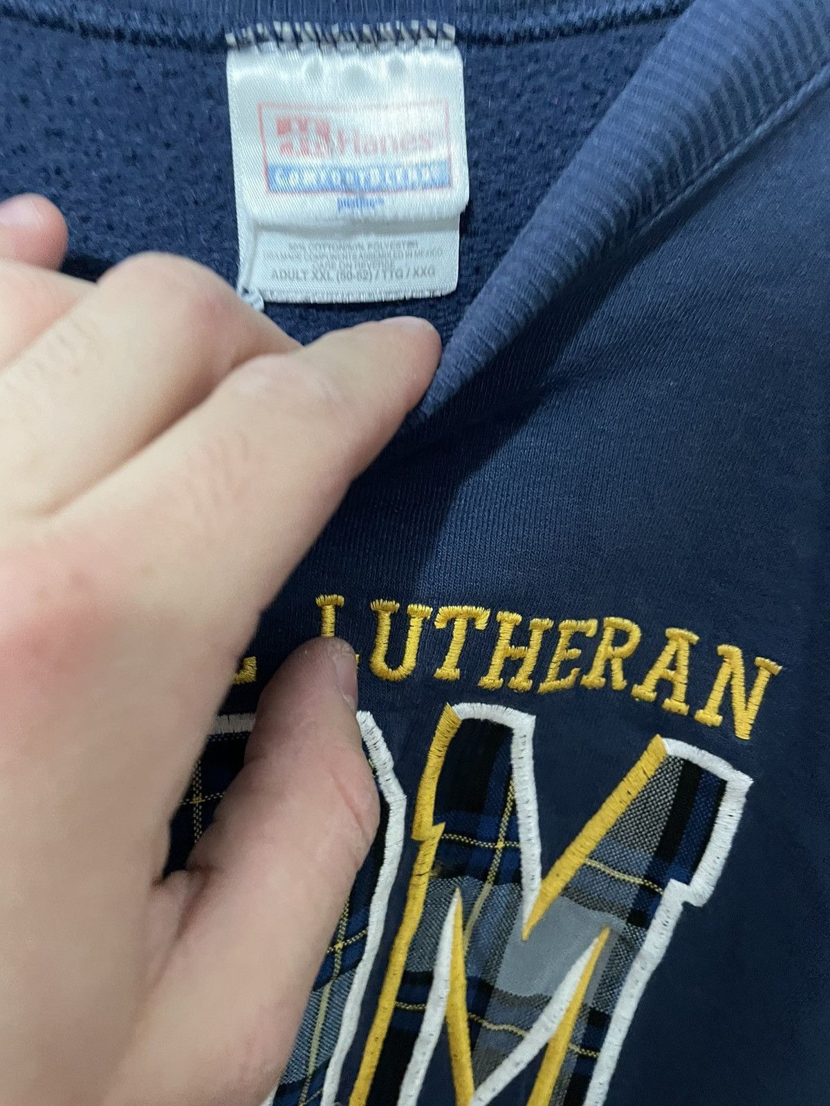 Vintage Vintage Crewneck Immanuel Lutheran Mom Vintage Sweatshirt Size US XXL / EU 58 / 5 - 4 Thumbnail