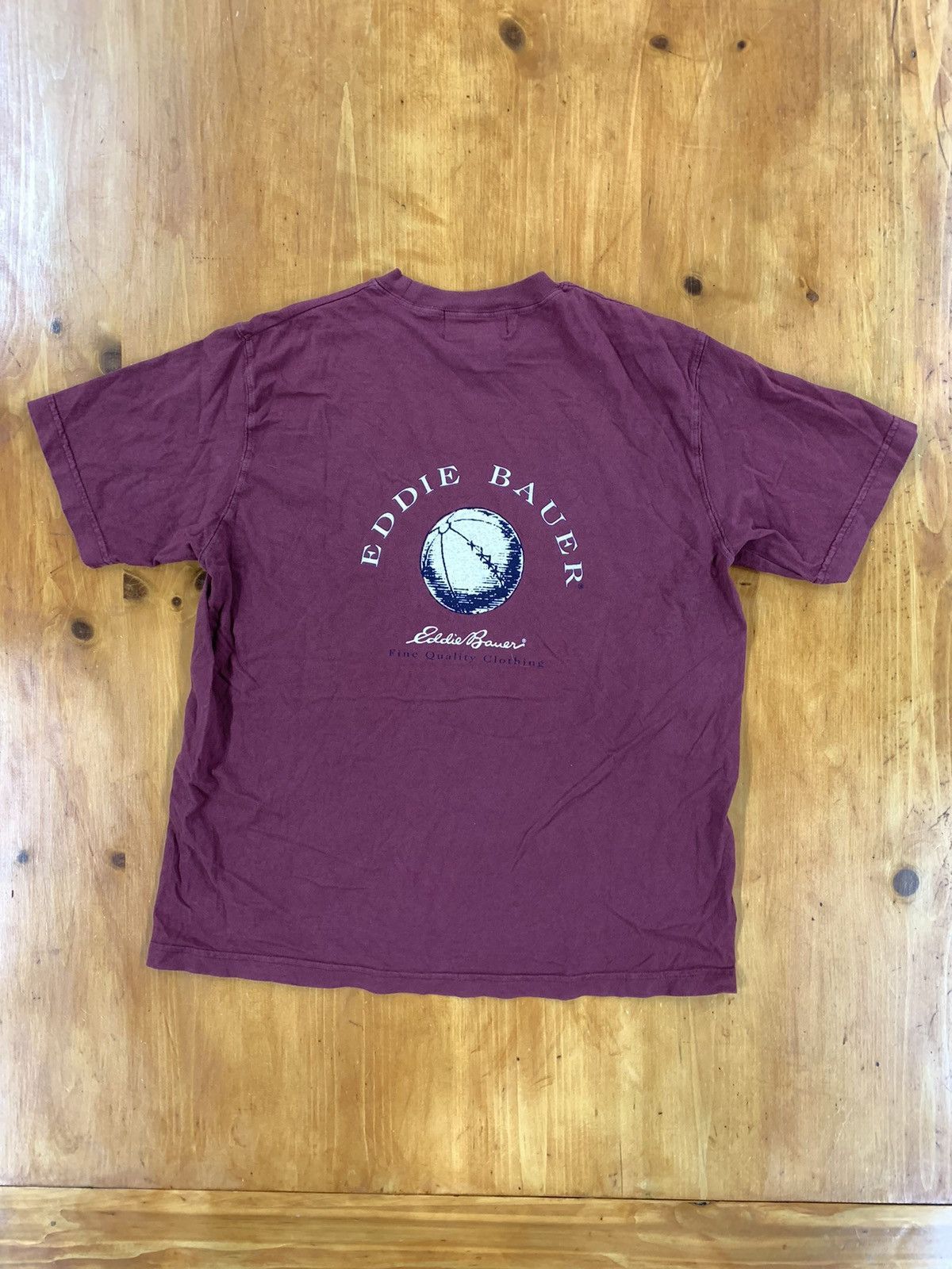 Eddie Bauer × Vintage Vintage Eddie Bauer Ebtek Athletic Tee Size US S / EU 44-46 / 1 - 3 Thumbnail