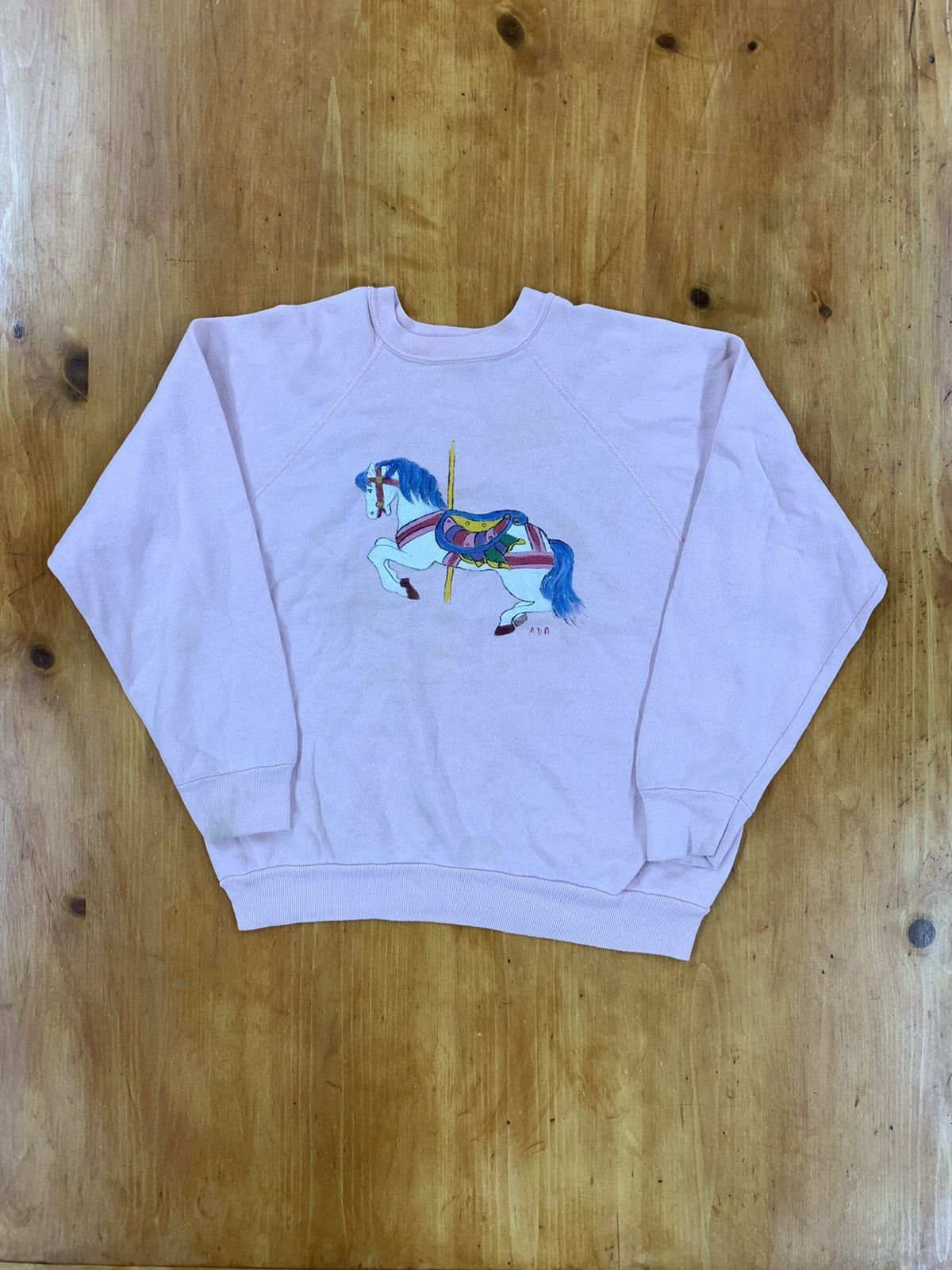 Vintage Vintage Crewneck Carousel Pony Raglan Crewneck Size US S / EU 44-46 / 1 - 4 Thumbnail