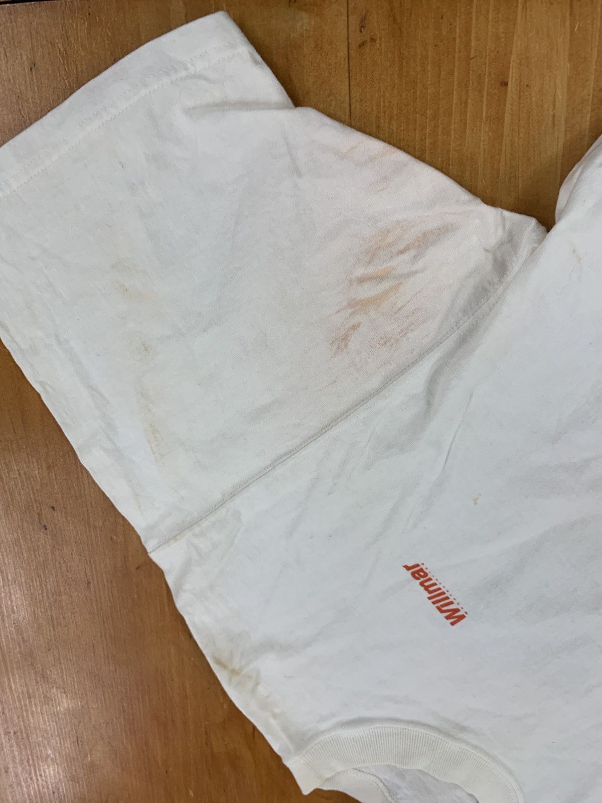 Vintage Vintage Willmar MFG.com Stained Tee Size US XL / EU 56 / 4 - 3 Thumbnail
