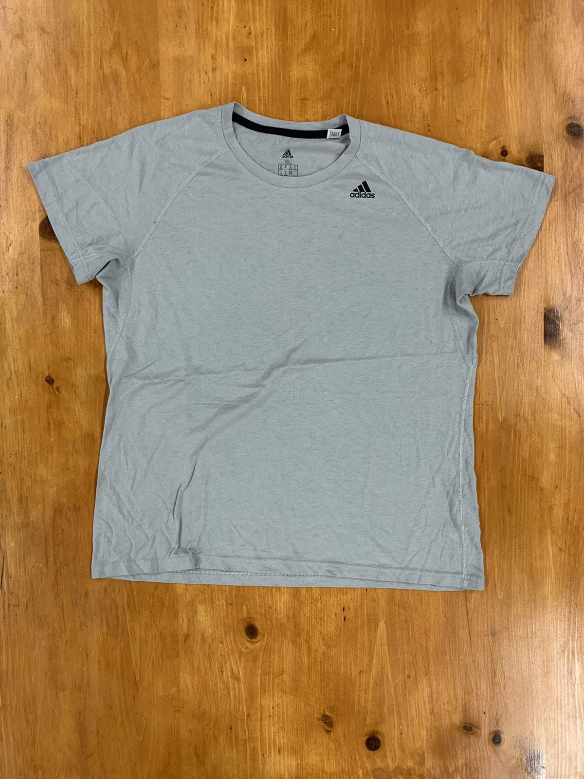 Adidas × Vintage Vintage Adidas Climalite Tee Size US XL / EU 56 / 4 - 2 Thumbnail