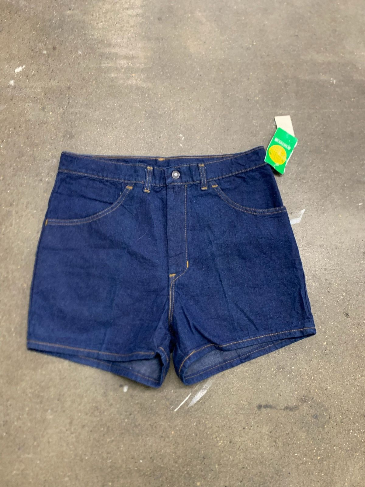 Jean × Vintage Vintage 1970s Sears Denim Shorts Size US 31 - 2 Thumbnail