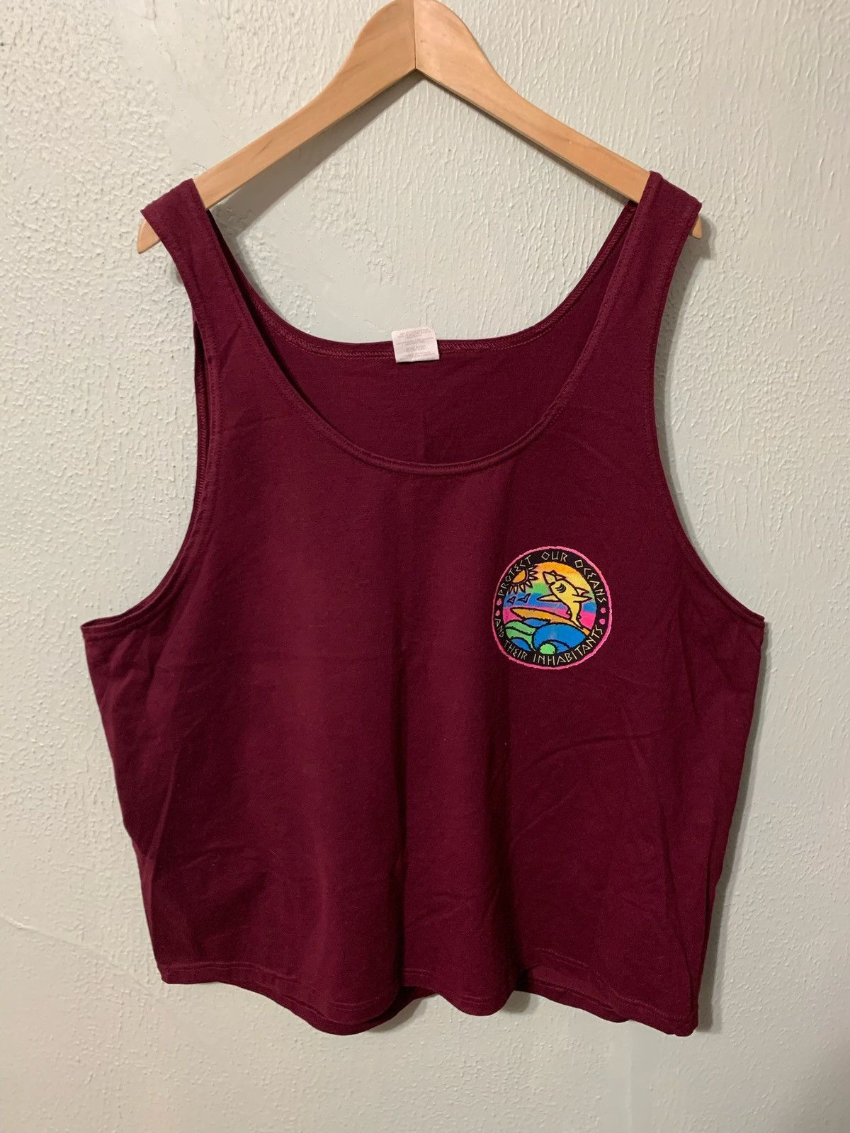 Vintage Vintage Protect our Oceans T-Shirt Size US XL / EU 56 / 4 - 2 Thumbnail