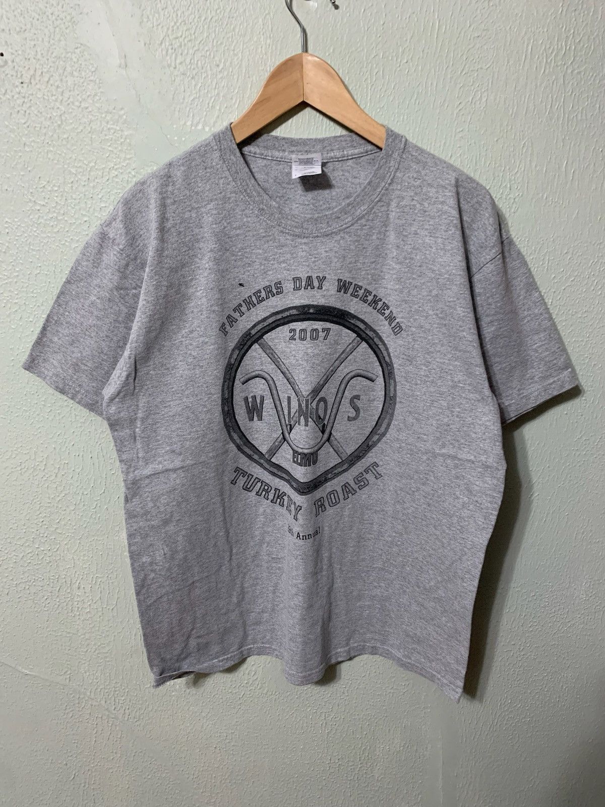 Vintage Vintage Y2K Wilnos Turkey Roast T-Shirt Size US L / EU 52-54 / 3 - 2 Thumbnail