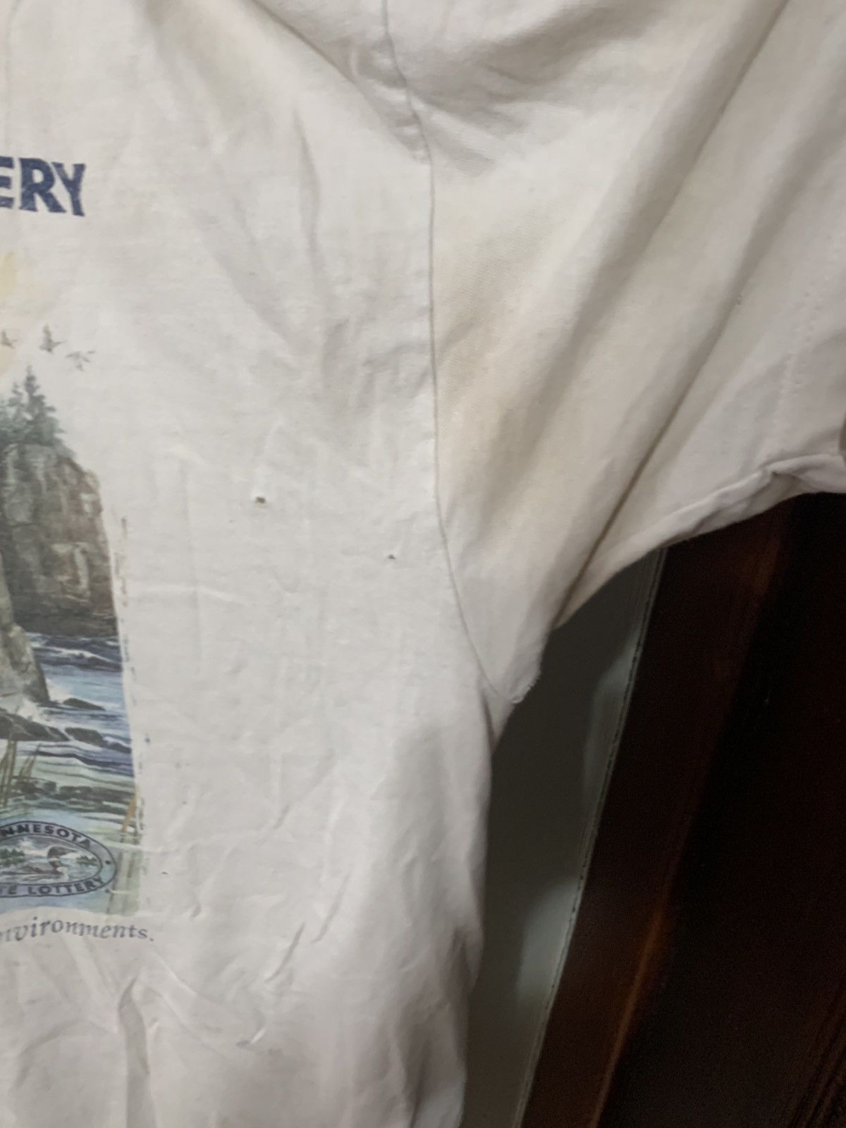 Vintage Vintage Minnesota Lottery Tee Size US XL / EU 56 / 4 - 2 Thumbnail