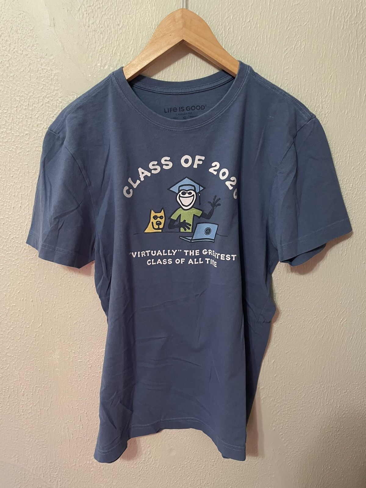 Vintage Vintage Life is Good Class of 2020 T-Shirt Size US S / EU 44-46 / 1 - 2 Thumbnail