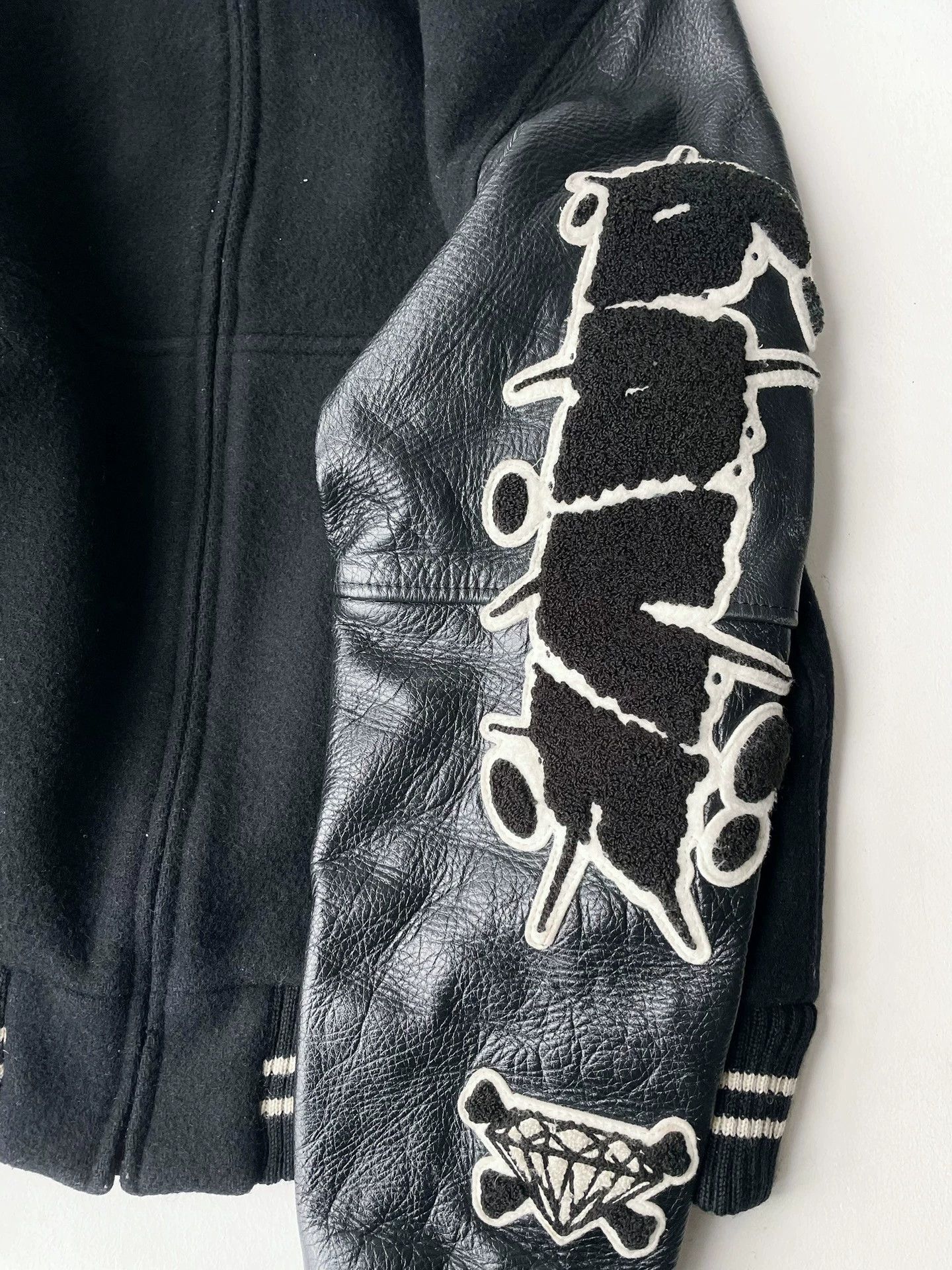 Undercover Undercover Takahashi Shield 01AW Treasure Period leather Sleeve Embroidered Badge blazer Size US L / EU 52-54 / 3 - 4 Thumbnail