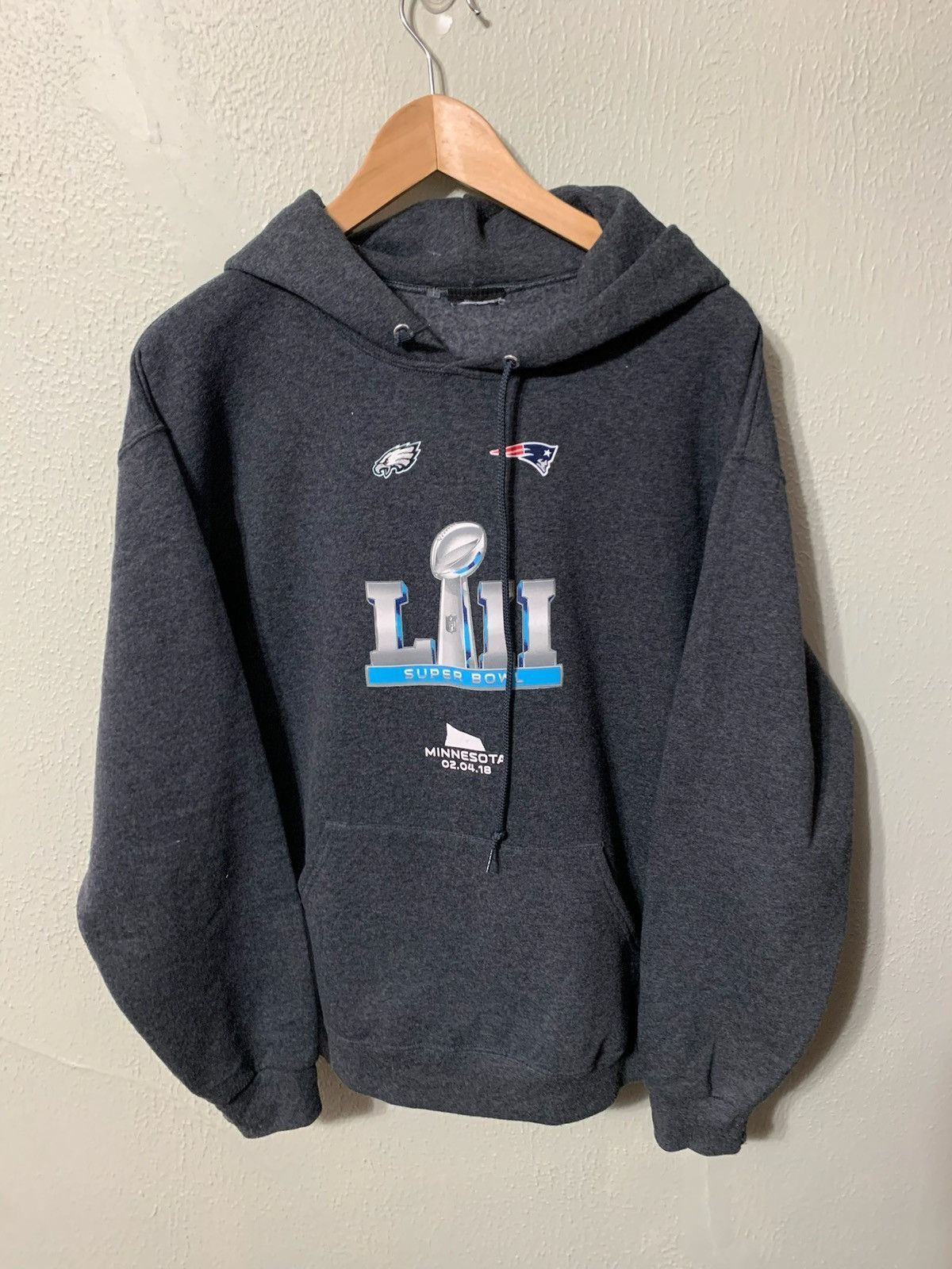 Vintage Vintage Crewneck Patriot Super Bowl Hooded Vintage Sweatshirt Size US M / EU 48-50 / 2 - 2 Thumbnail