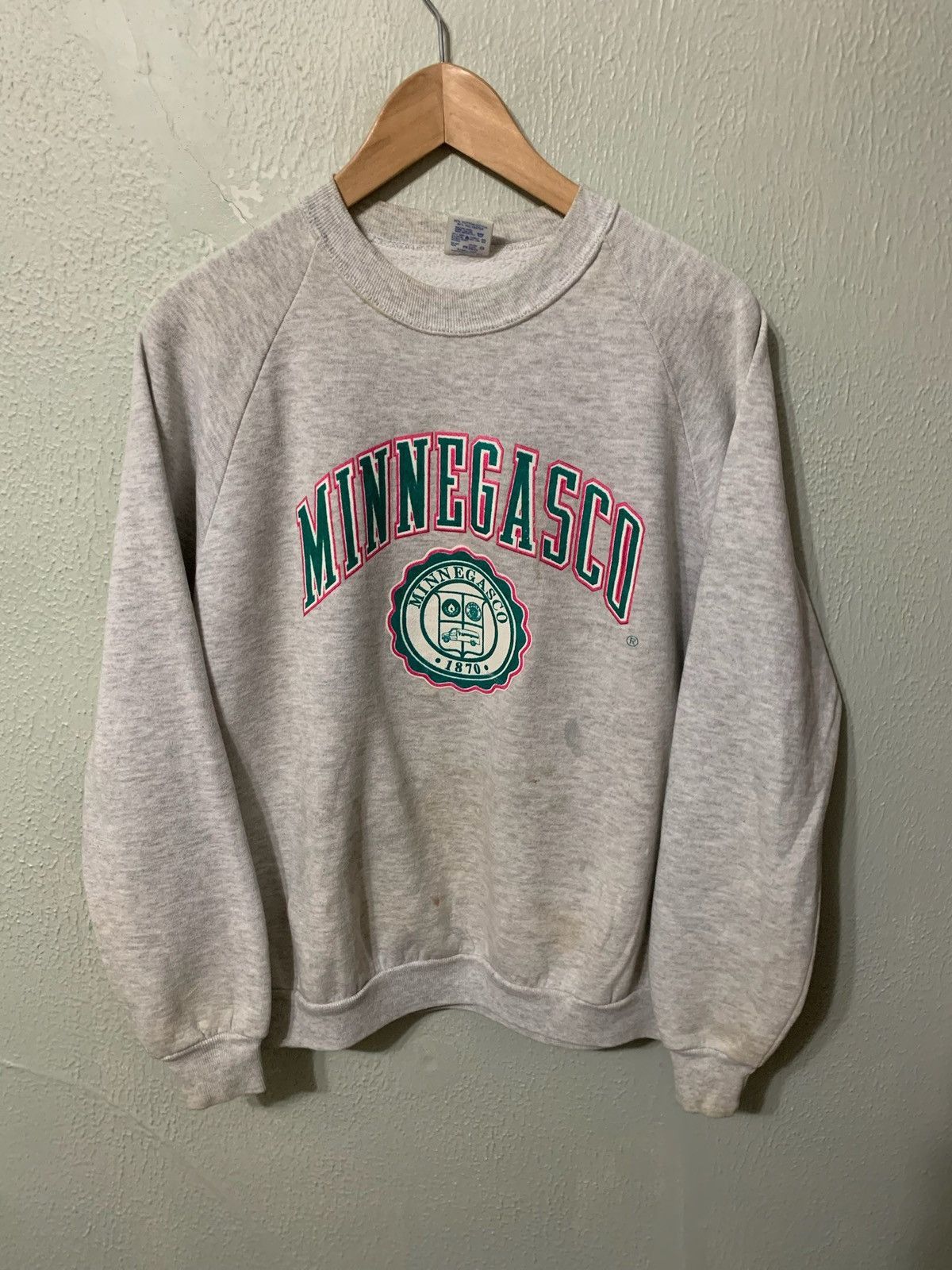 Vintage Vintage Crewneck Minnegasco Arc Logo Vintage Sweatshirt Size US XL / EU 56 / 4 - 4 Thumbnail