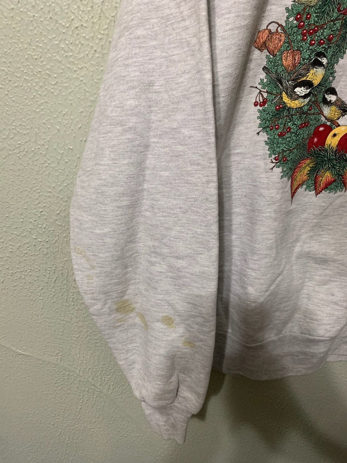 Vintage Vintage Crewneck Bird Wreath Vintage Sweatshirt Size US M / EU 48-50 / 2 - 4 Thumbnail
