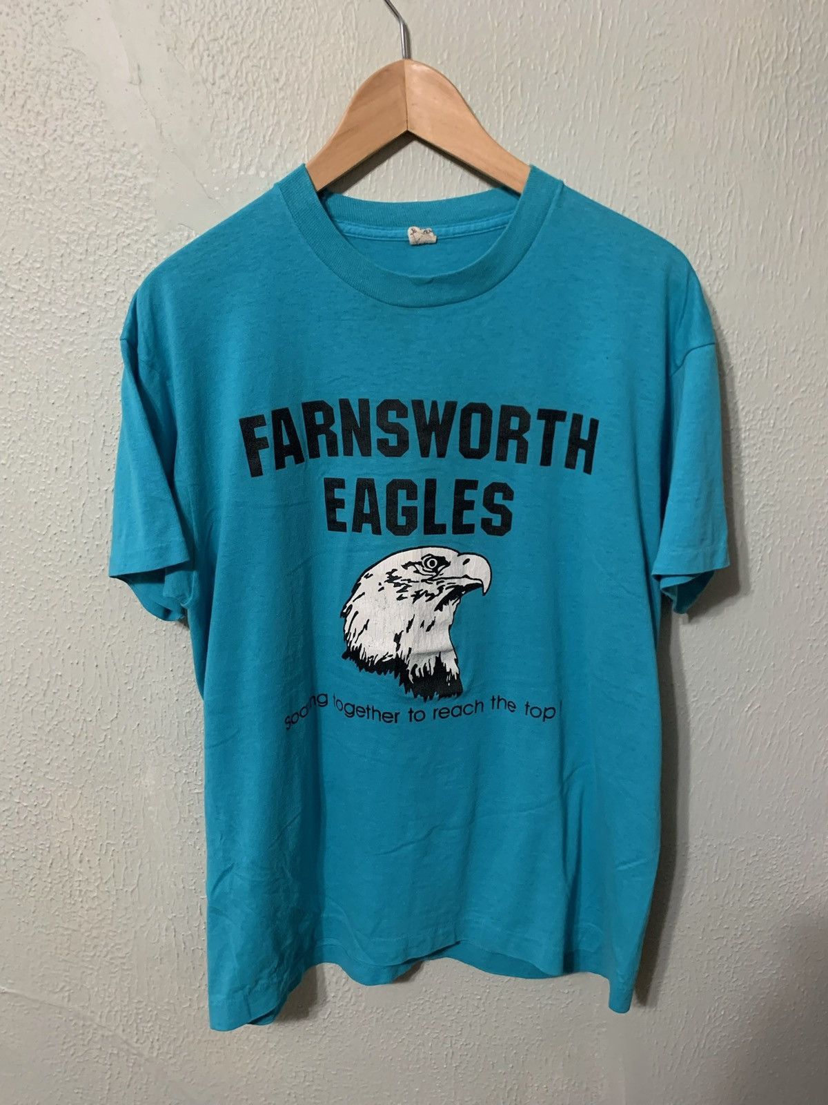 Vintage Vintage 1990s Farnsworth Eagles T-Shirt Size US XL / EU 56 / 4 - 3 Thumbnail