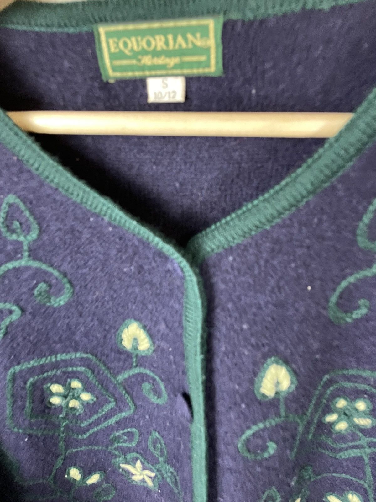 Vintage Vintage Heritage Vine Whirl Knit Cardigan Sweater Size US S / EU 44-46 / 1 - 3 Thumbnail