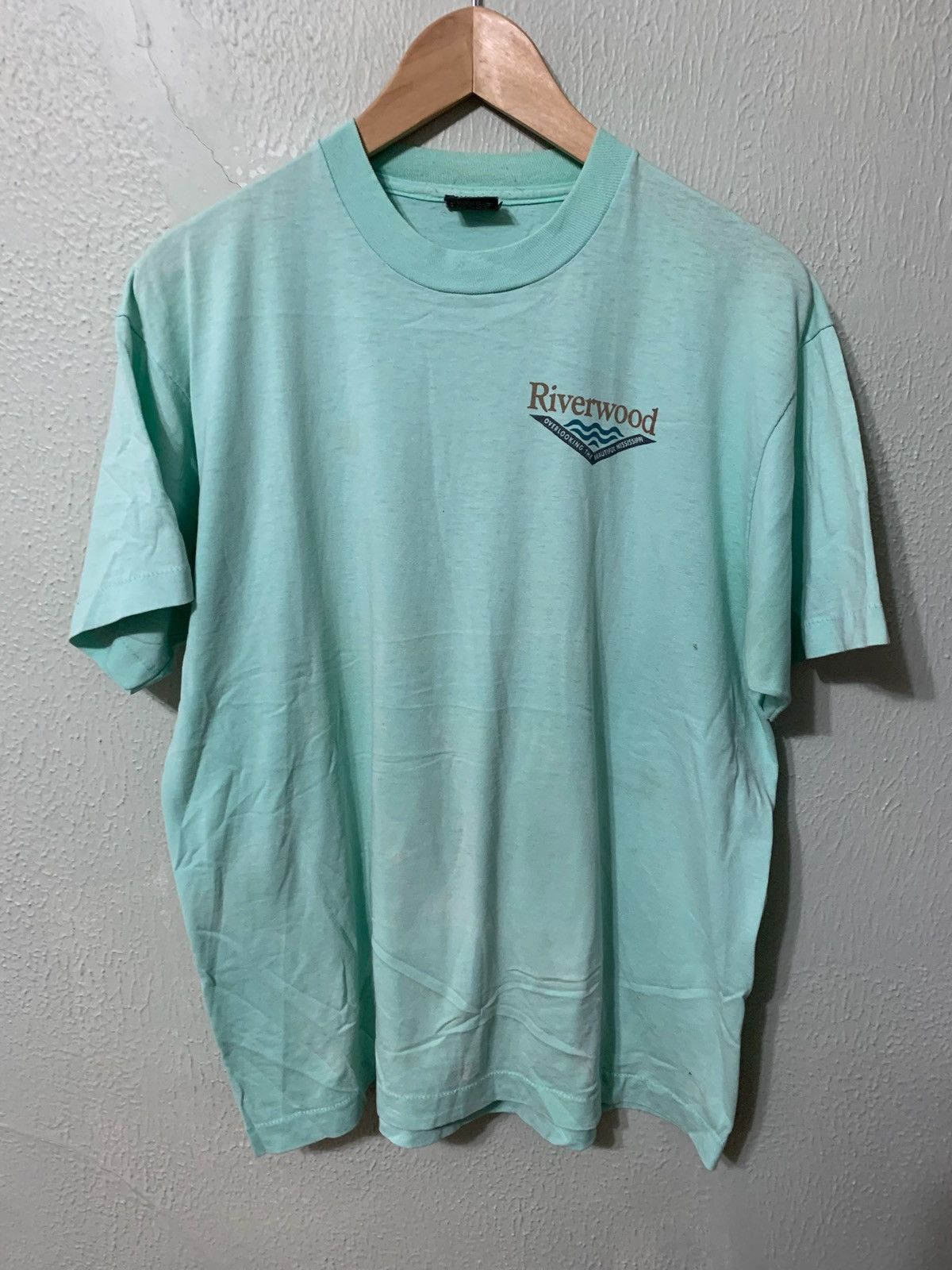 Vintage Vintage Riverwood Mississippi Tee Size US XL / EU 56 / 4 - 2 Thumbnail