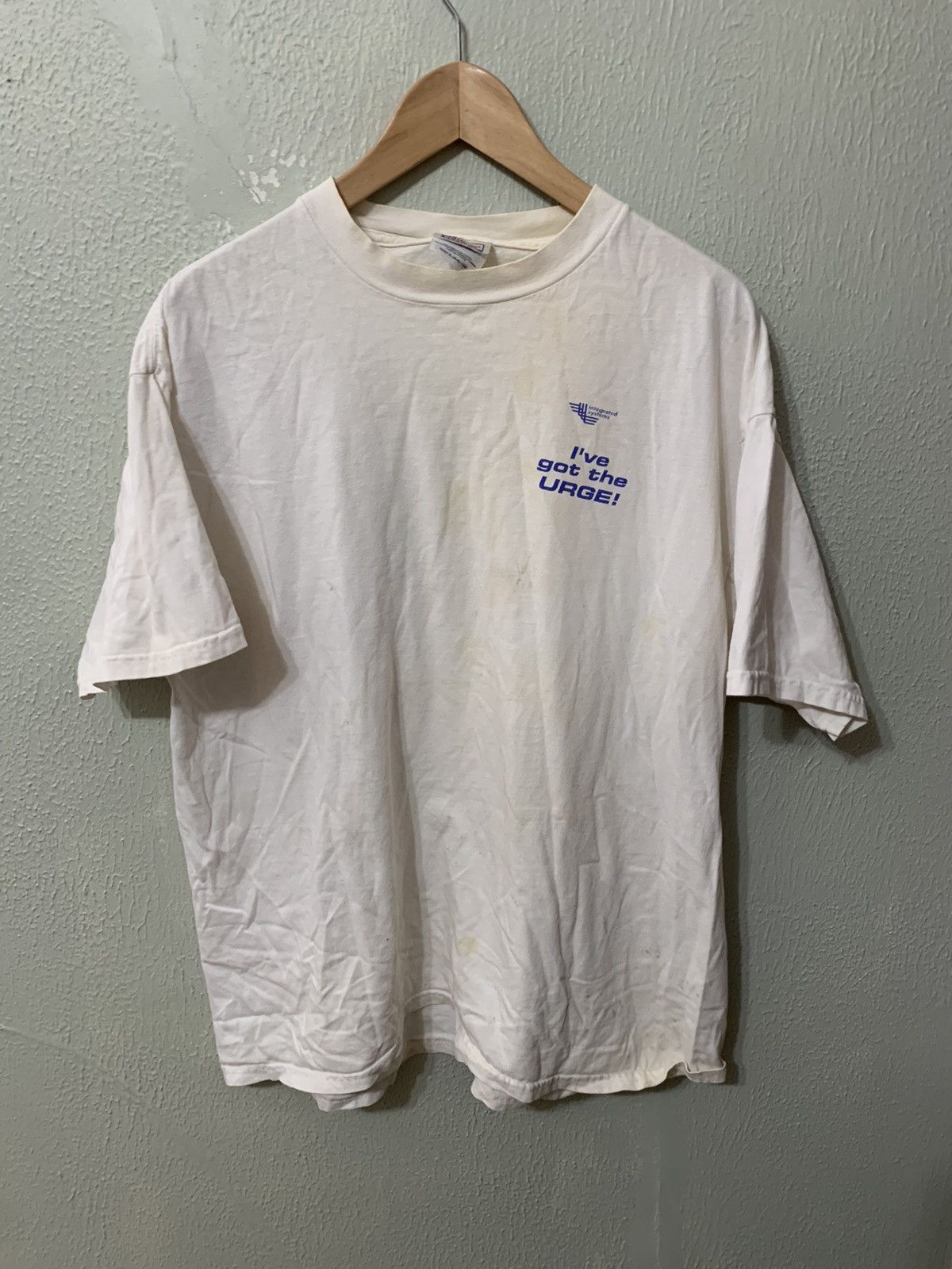 Vintage Vintage Urge to Converge IntegratedSystems Tee Size US XL / EU 56 / 4 - 3 Thumbnail
