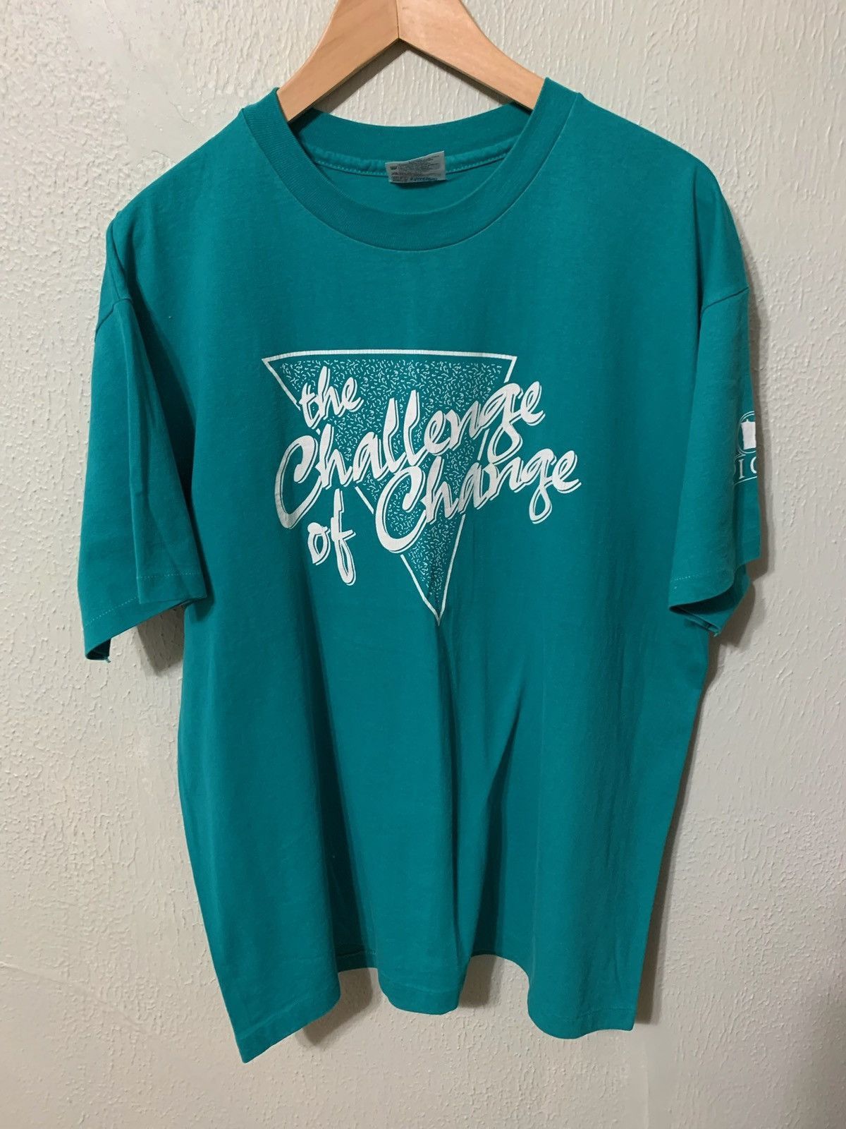 Vintage Vintage The Challenge of the Change T-Shirt Size US XL / EU 56 / 4 - 4 Thumbnail