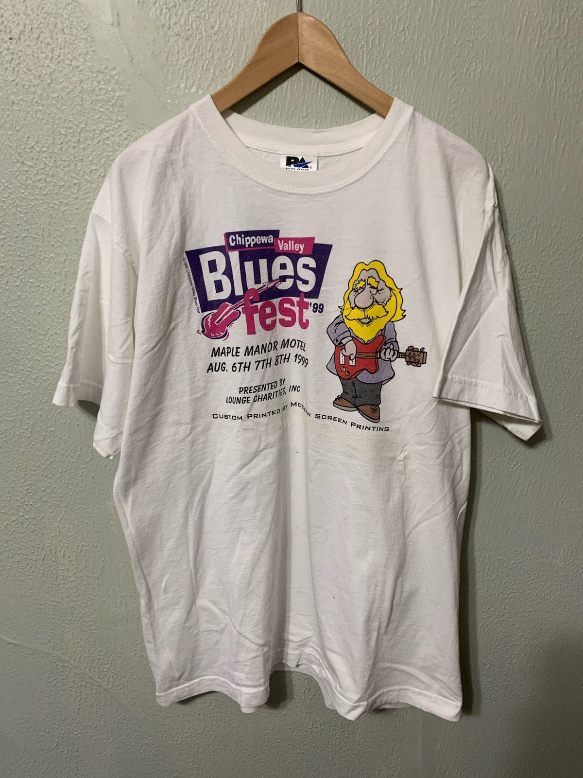 Vintage Vintage 1999 Chippewa Falls Blues Festival Size US XL / EU 56 / 4 - 3 Thumbnail