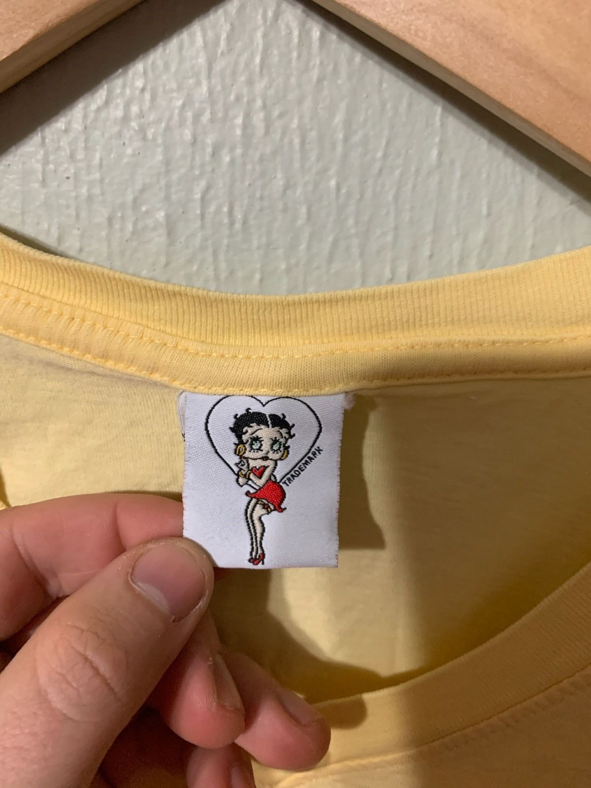 Vintage Vintage Betty Boop Pocket T-Shirt Size US L / EU 52-54 / 3 - 3 Thumbnail