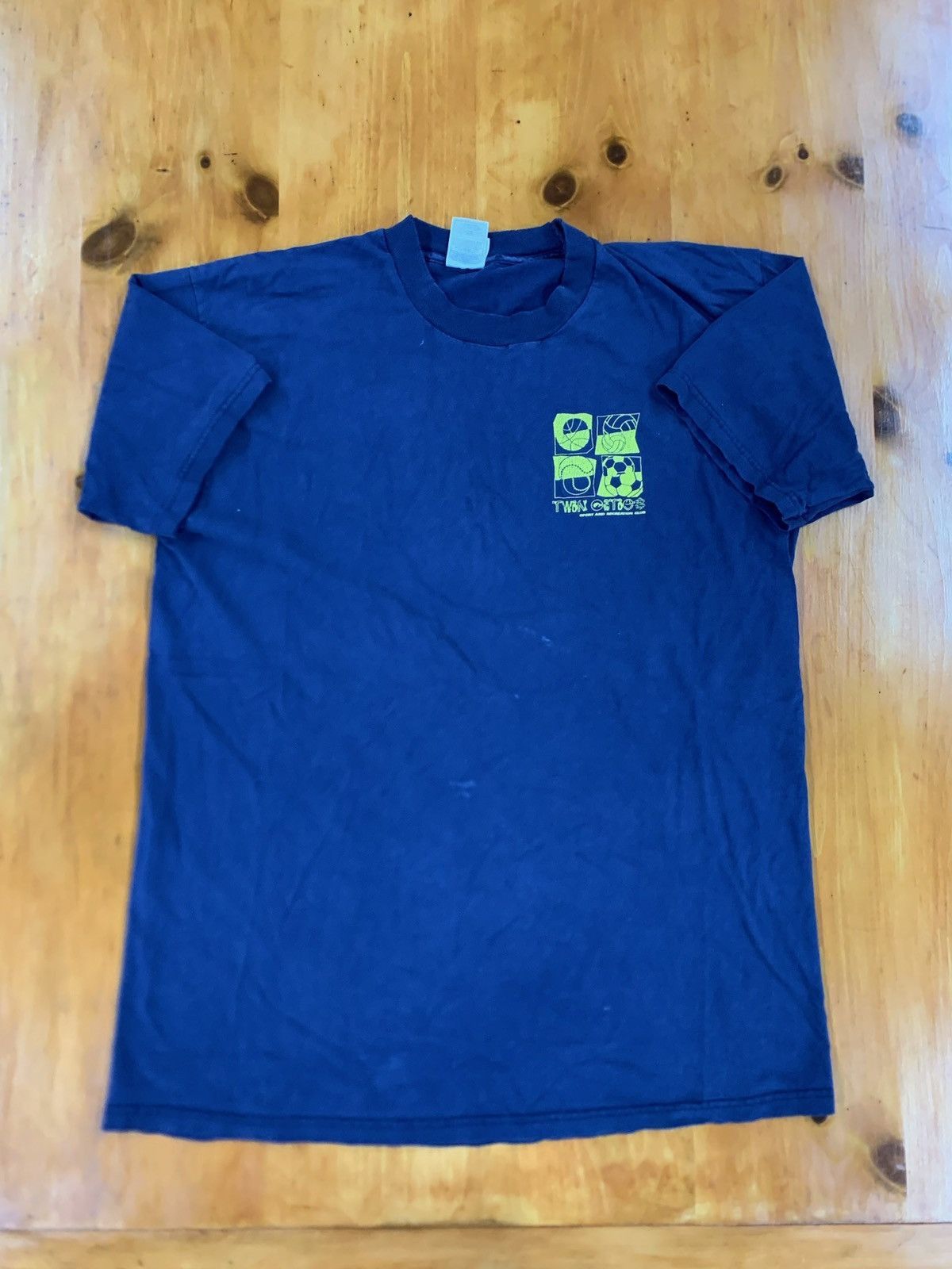 Vintage Vintage Twin Cities Sports Navy Tee Size US XL / EU 56 / 4 - 4 Thumbnail