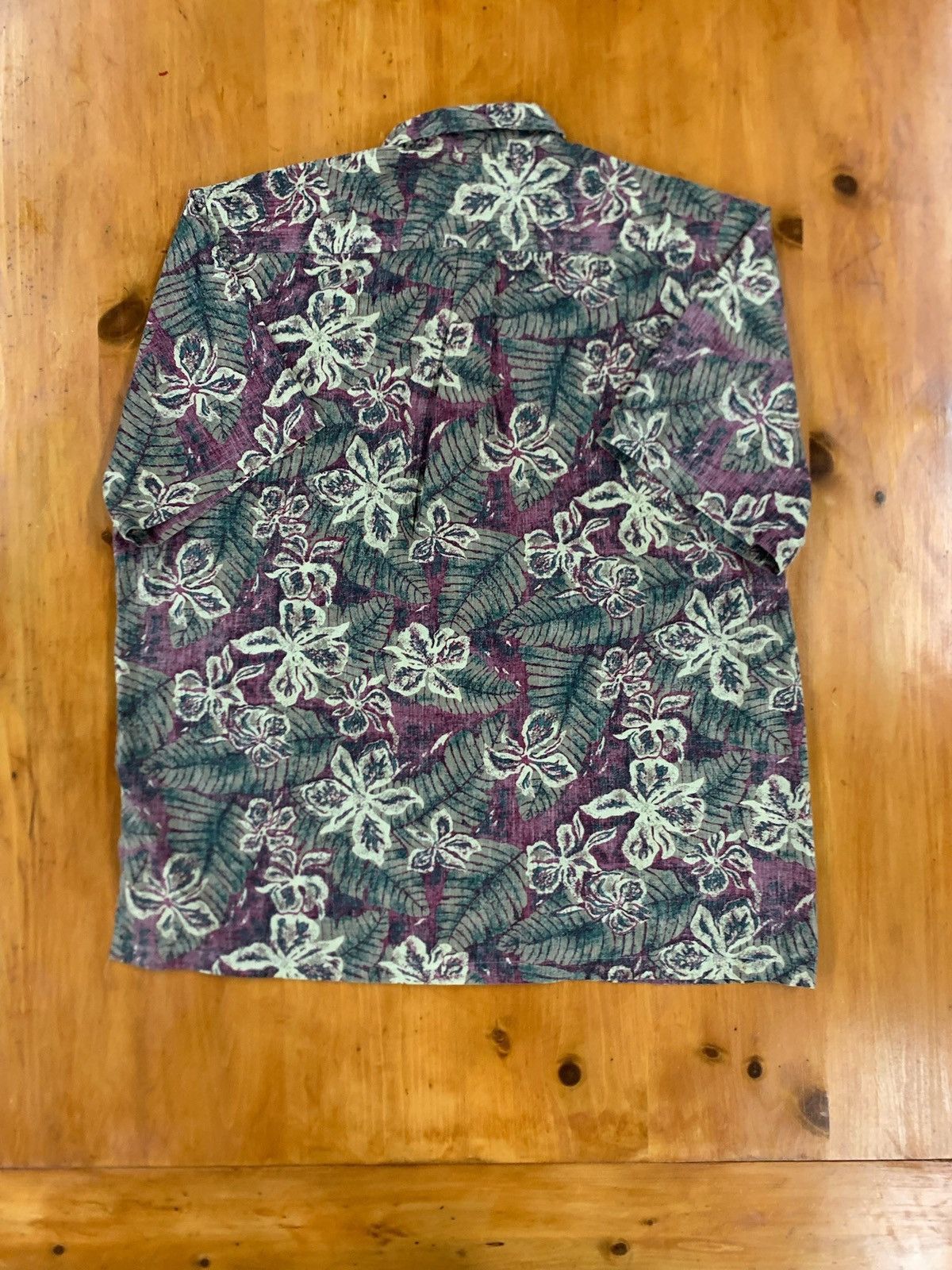 Vintage Maui Sunset Floral Reverse Print Hawaiian Shirt Size US XXL / EU 58 / 5 - 2 Thumbnail