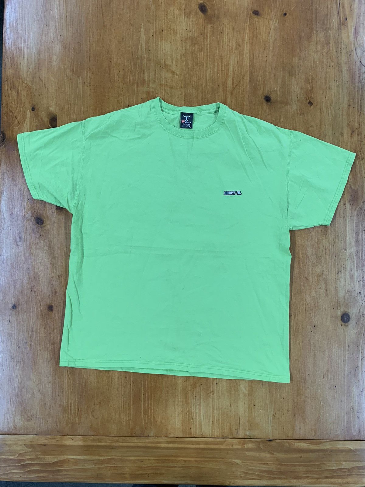 Vintage Vintage Hanes Beefy Embroider Tee Size US XL / EU 56 / 4 - 2 Thumbnail