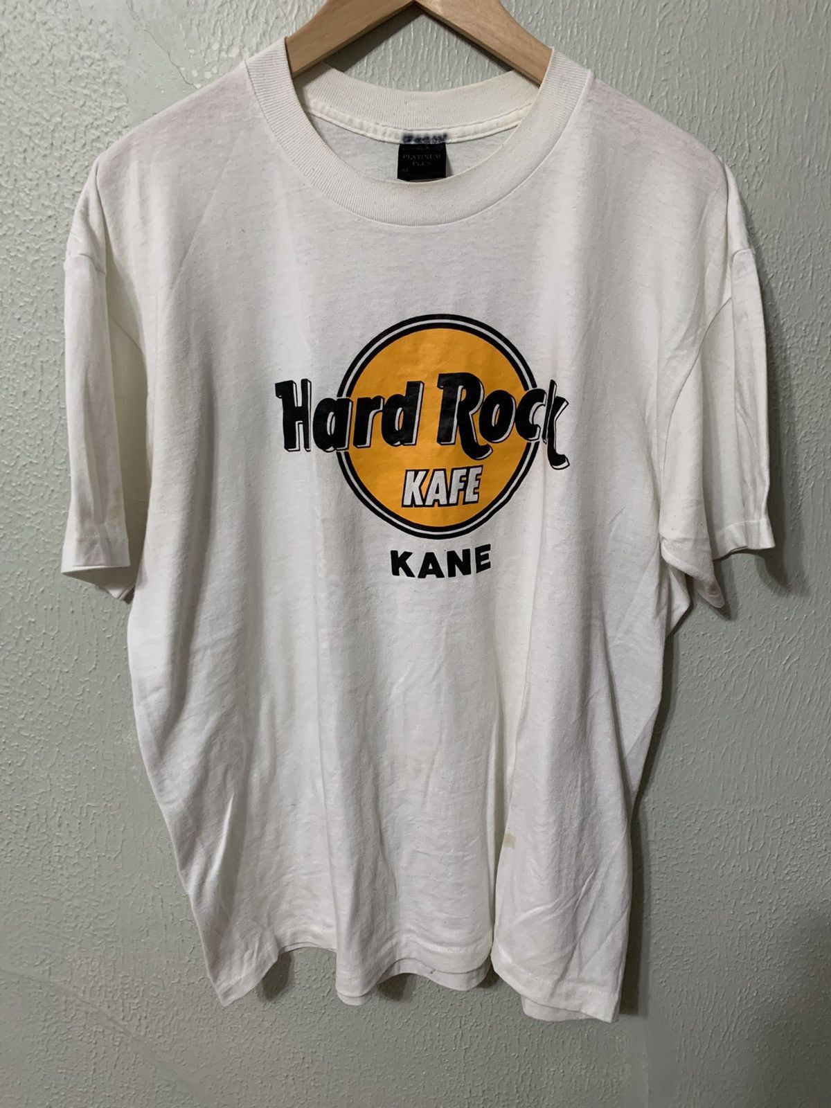 Vintage Vintage Hard Rock Cafe Kane Tee Size US XL / EU 56 / 4 - 3 Thumbnail