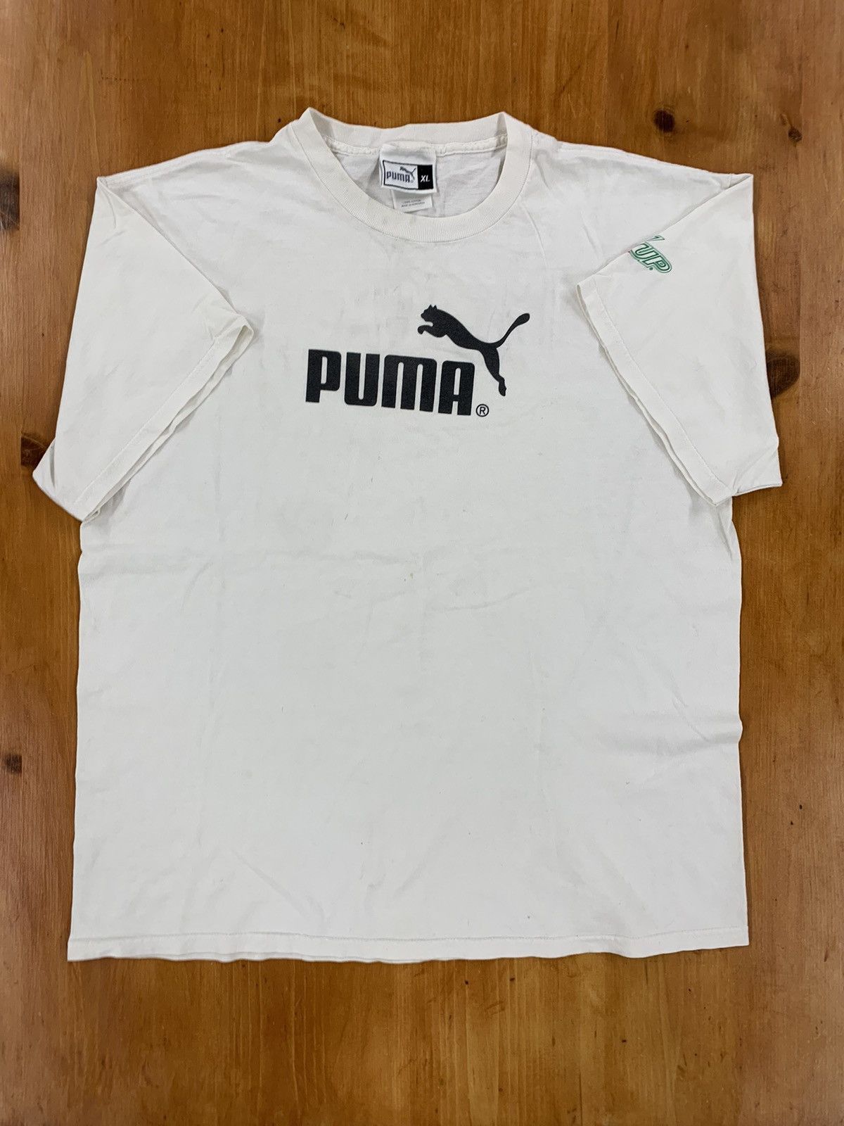 Vintage Vintage Puma 7-Up Logo T-Shirt Size US XL / EU 56 / 4 - 2 Thumbnail