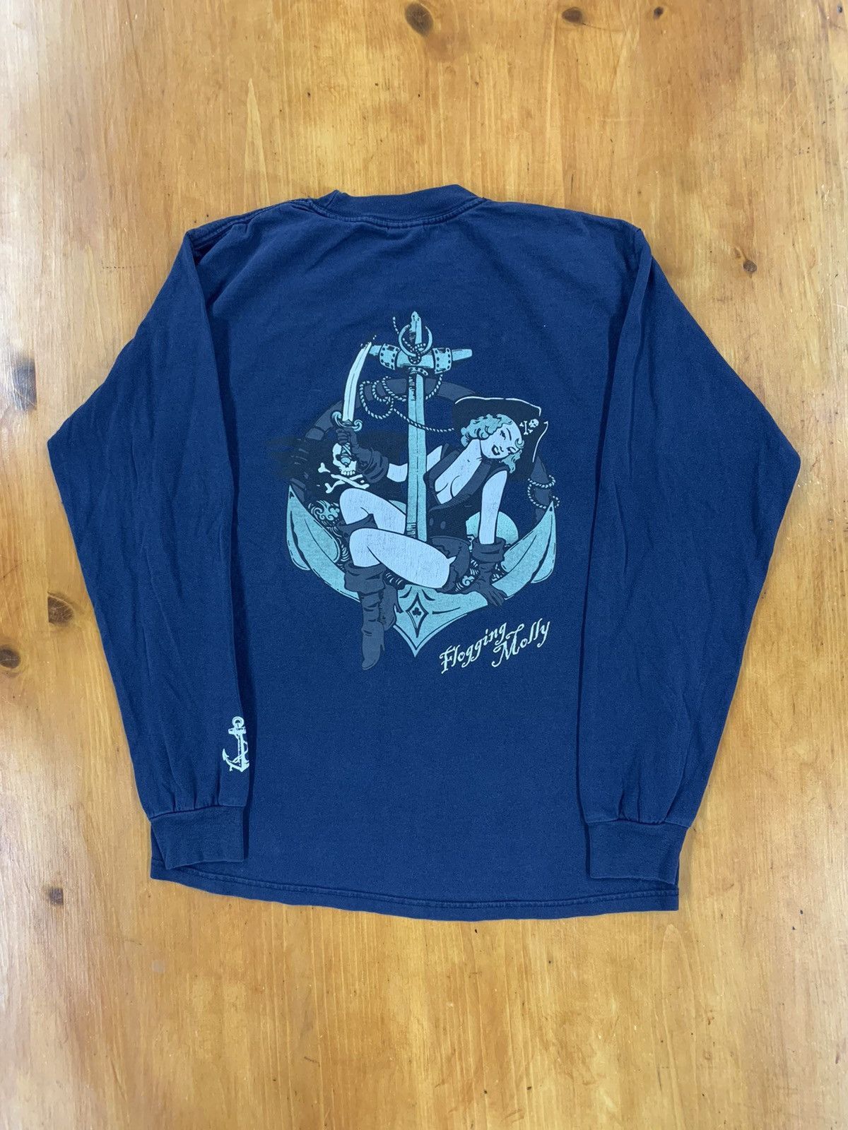 Vintage Flogging Molly Anchor Longsleeve Size US M / EU 48-50 / 2 - 4 Thumbnail