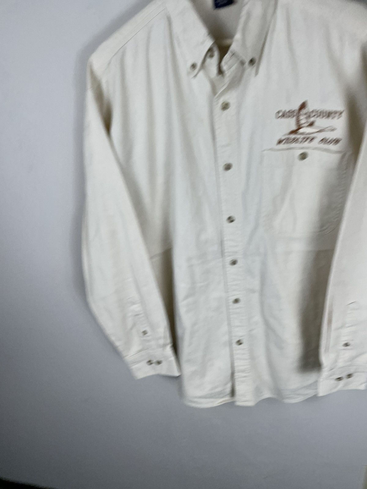 Vintage Vintage County White Overshirt Size US L / EU 52-54 / 3 - 3 Thumbnail