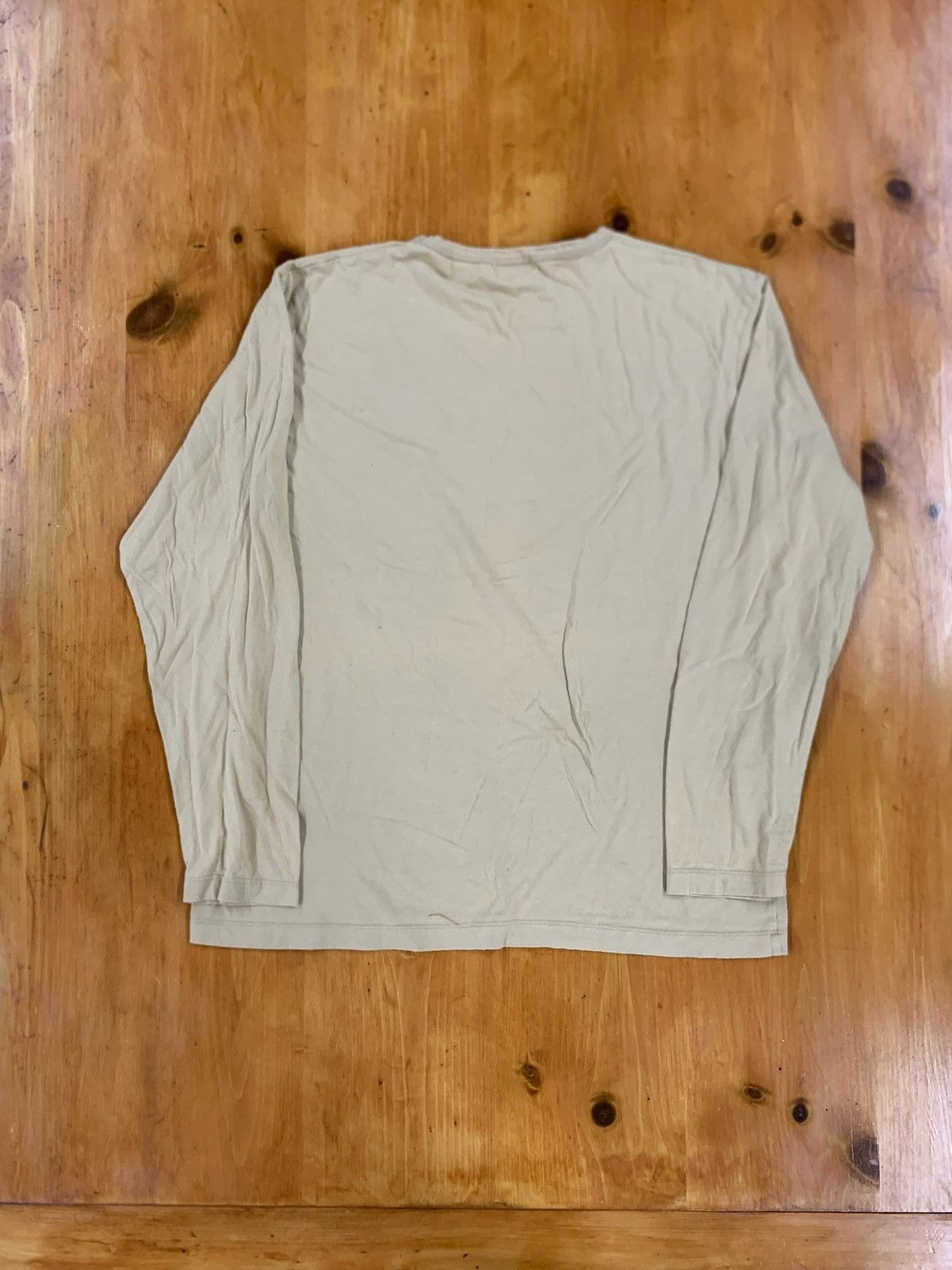 Vintage J. crew Tan Longsleeve Shirt Size US L / EU 52-54 / 3 - 2 Thumbnail