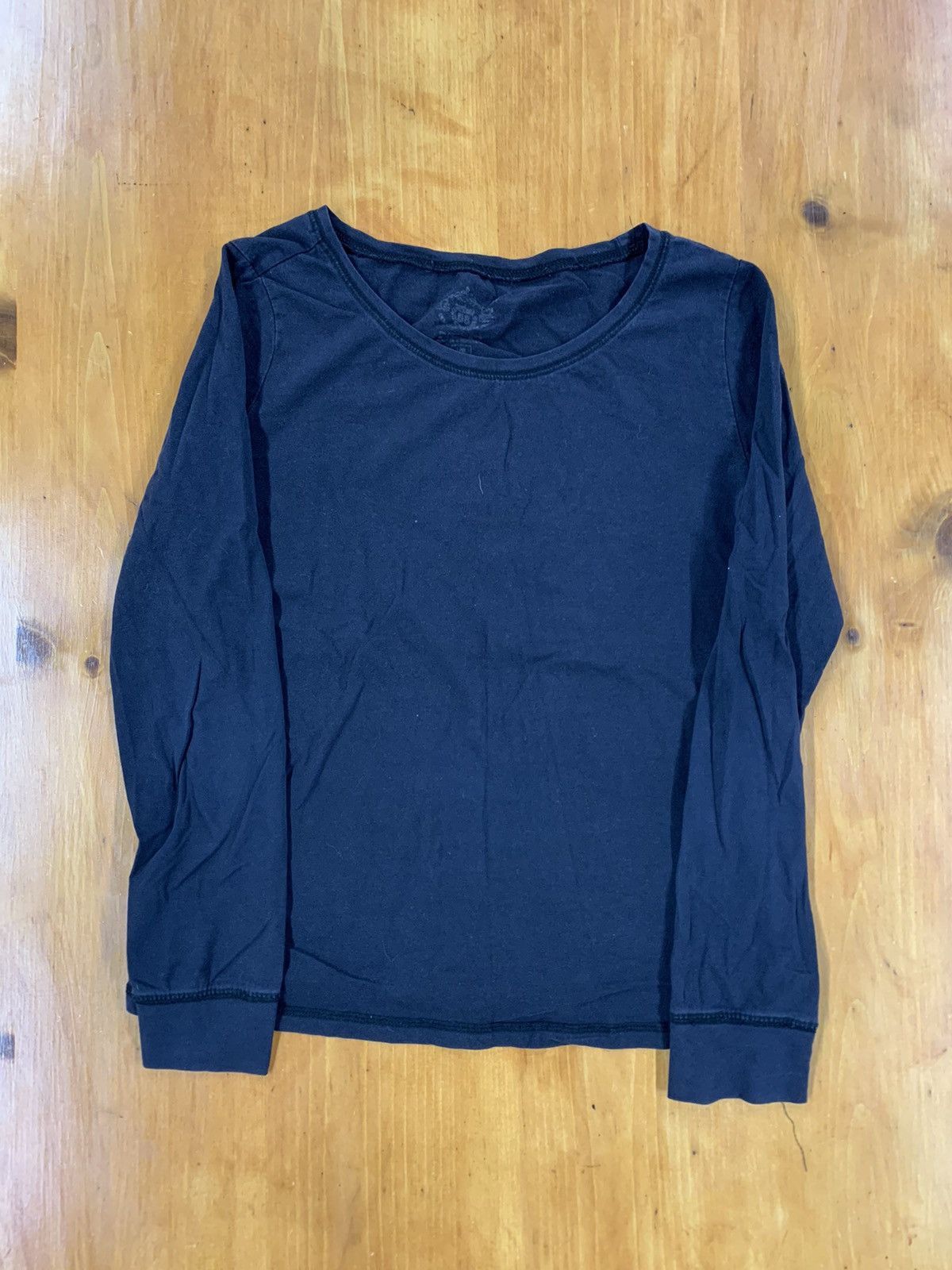 Vintage Vintage Blank Black Longsleeve Size US S / EU 44-46 / 1 - 2 Thumbnail