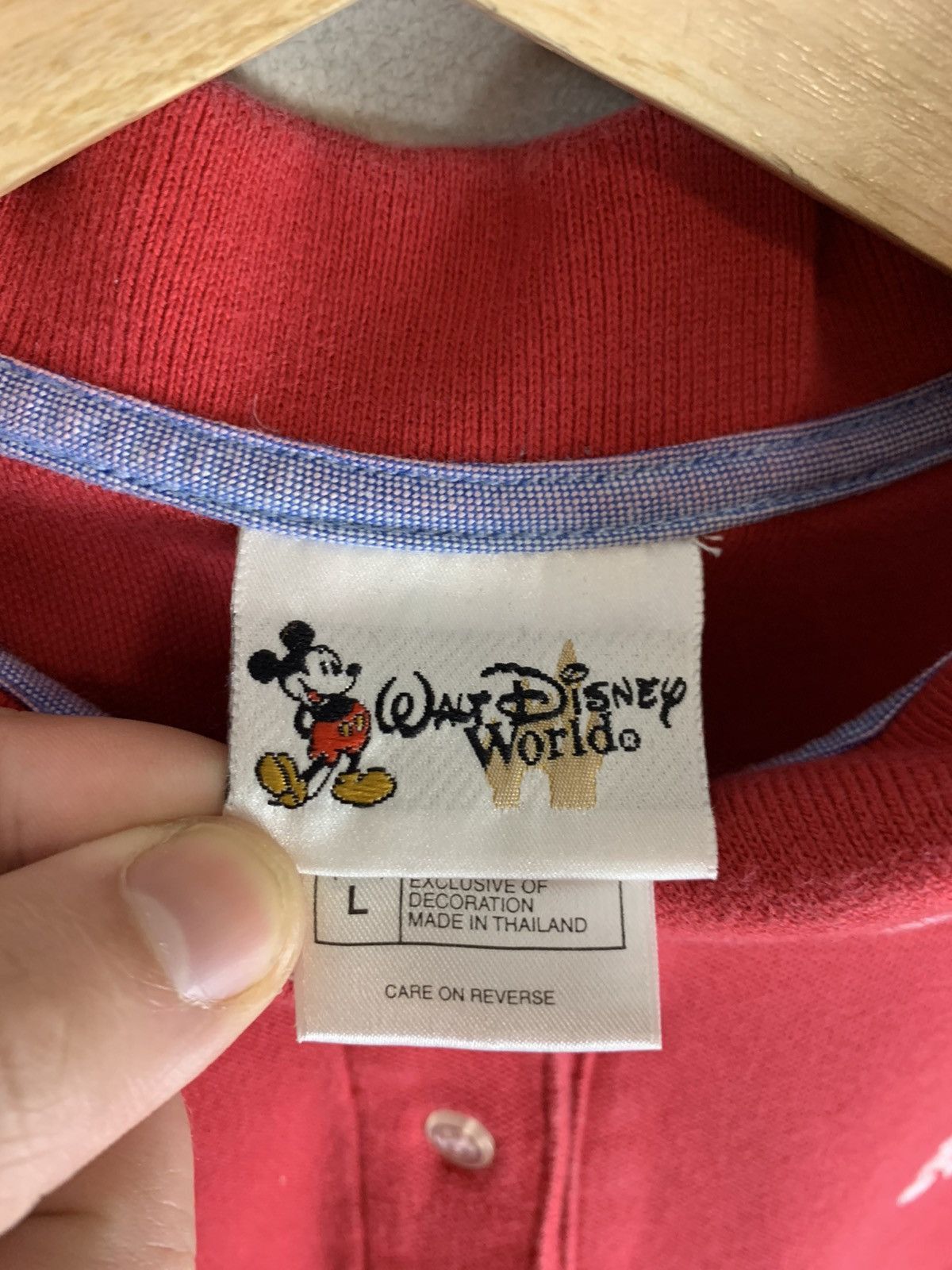 Disney × Vintage Vintage Disney Mickey Mouse Polo Size US M / EU 48-50 / 2 - 2 Thumbnail
