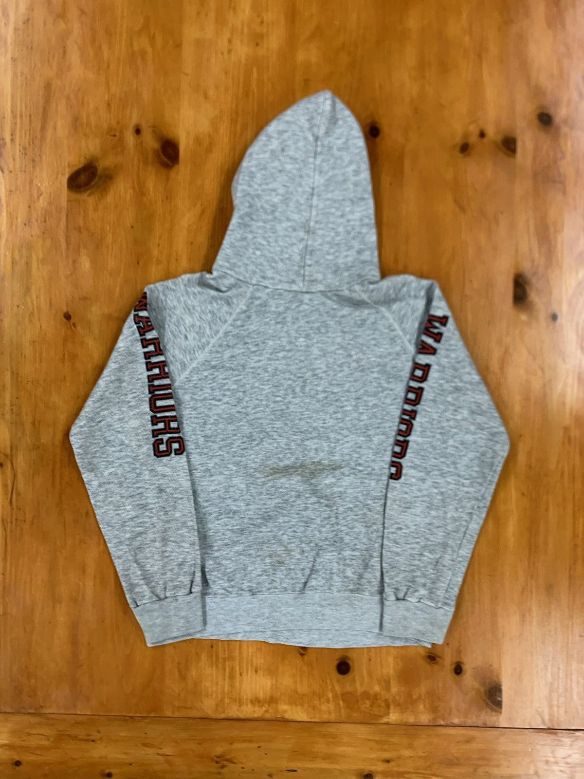 Vintage Vintage Crewneck 1980s Wheaton Warriors Hooded Vintage Sweatshirt Size US S / EU 44-46 / 1 - 3 Thumbnail