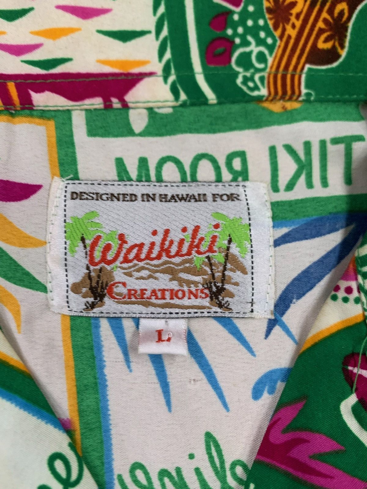 Vintage Vintage Hawaiian Icon Shirt Size US L / EU 52-54 / 3 - 2 Thumbnail