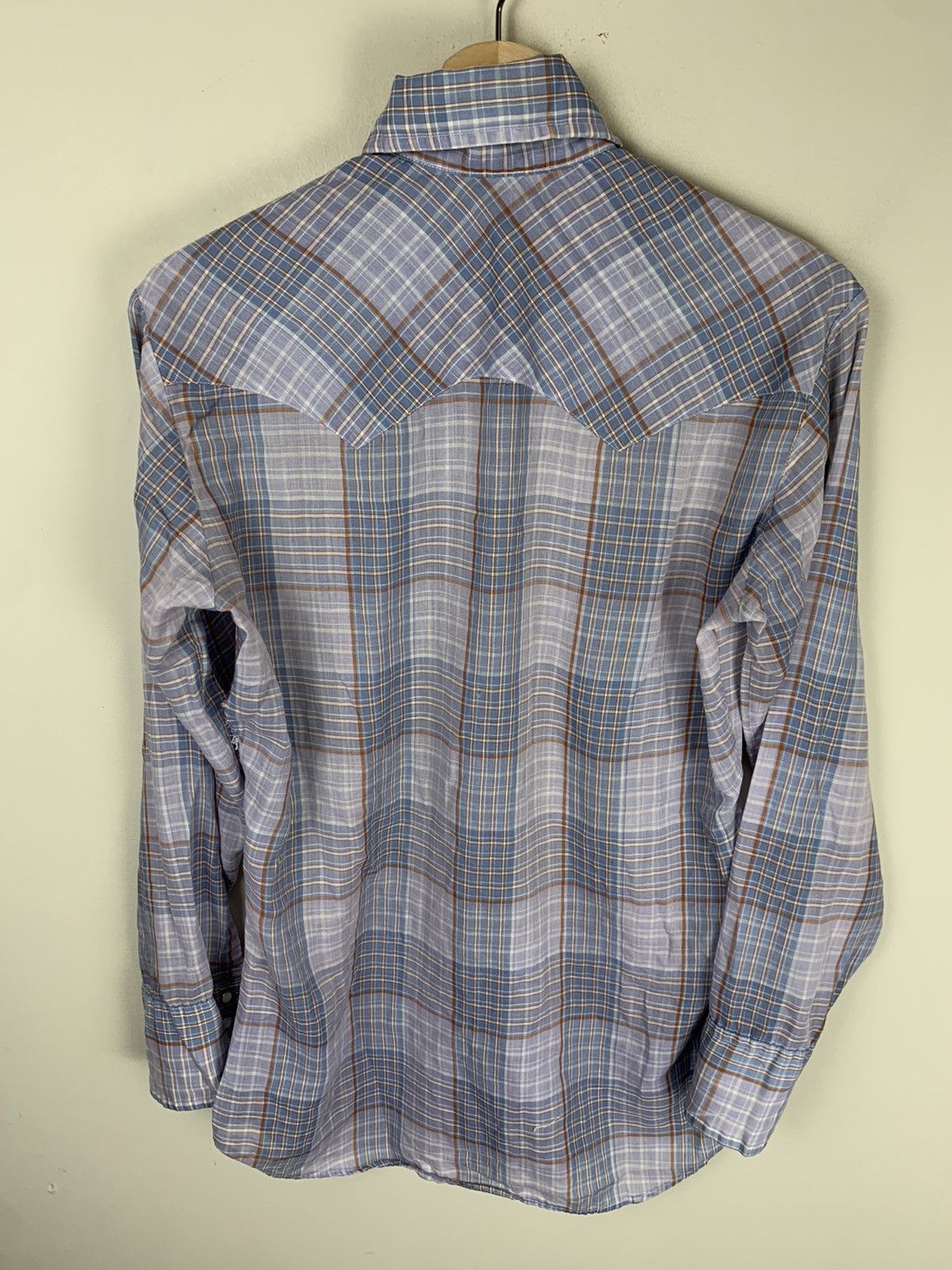 Levi's × Vintage Vintage Levi’s 1980s White Tab Plaid Snap Shirt Size US S / EU 44-46 / 1 - 2 Thumbnail