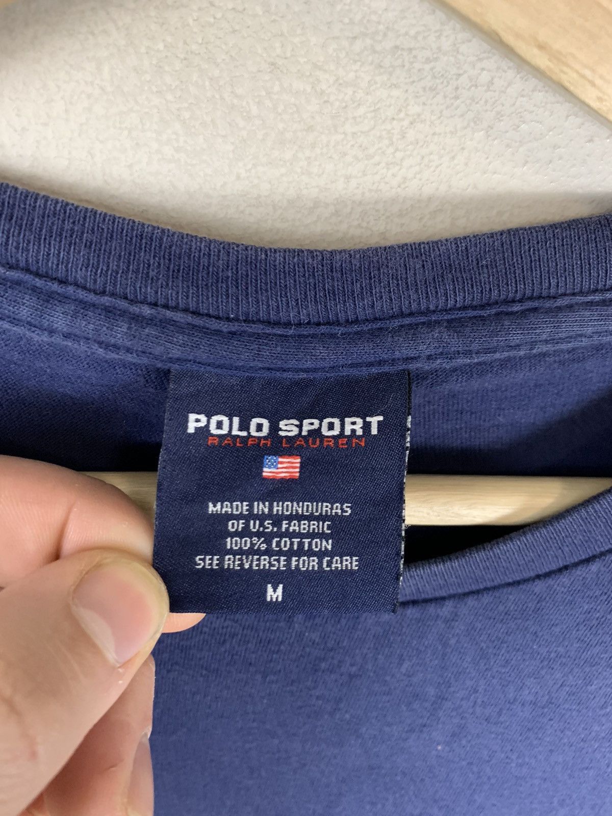 Vintage Vintage Polo Sport Underline Logo Polo Size US M / EU 48-50 / 2 - 3 Thumbnail